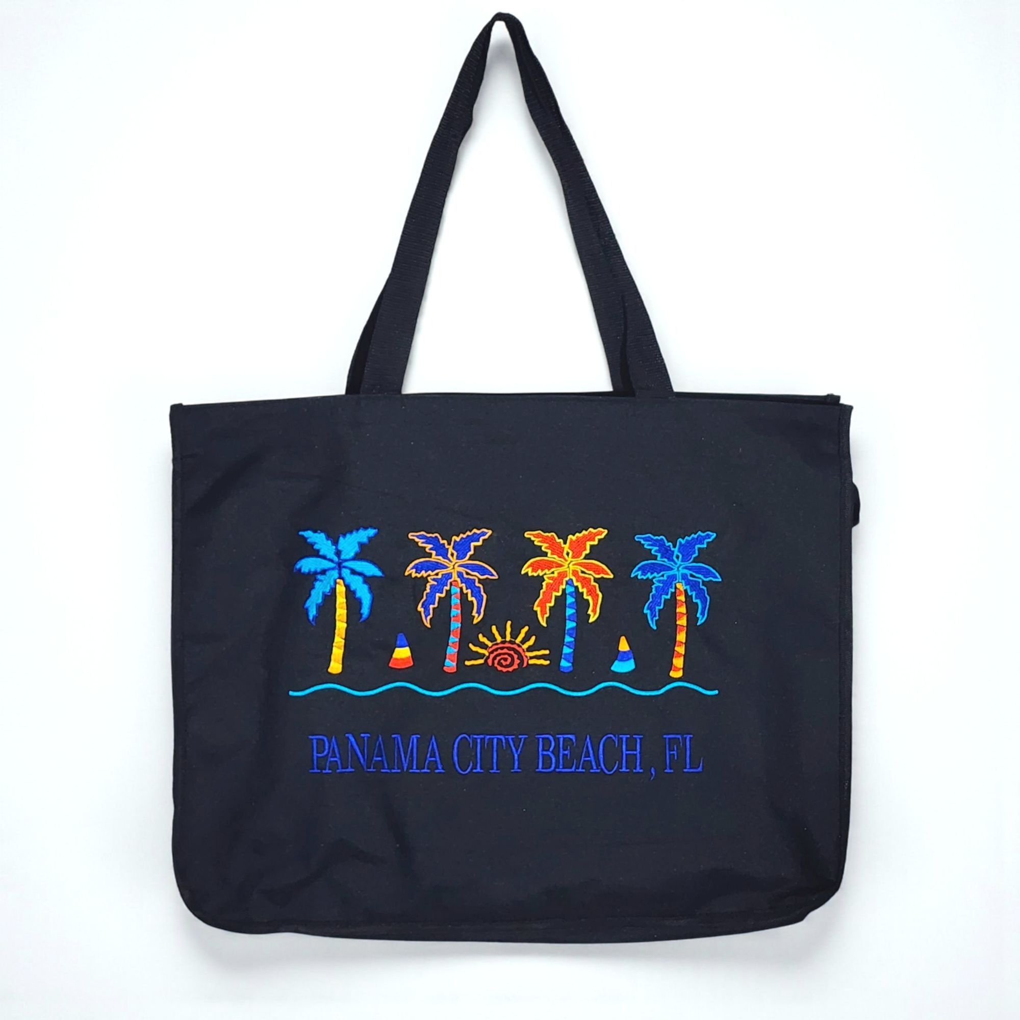 Other Vintage Panama City Beach FL Tote Bag Large Embroidered Y2K Size ONE SIZE - 1 Thumbnail