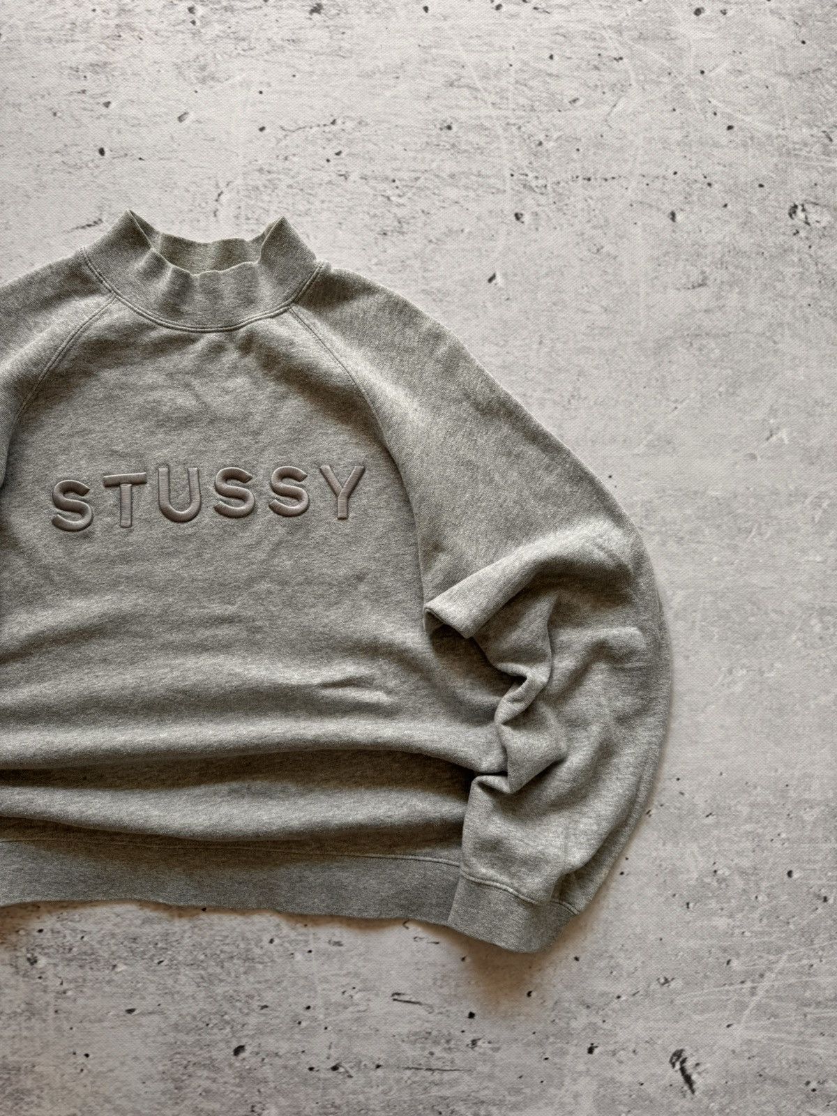 Stussy × Vintage STUSSY CENTER LOGO VINTAGE SWEATSHIRT Size US S / EU 44-46 / 1 - 3 Thumbnail