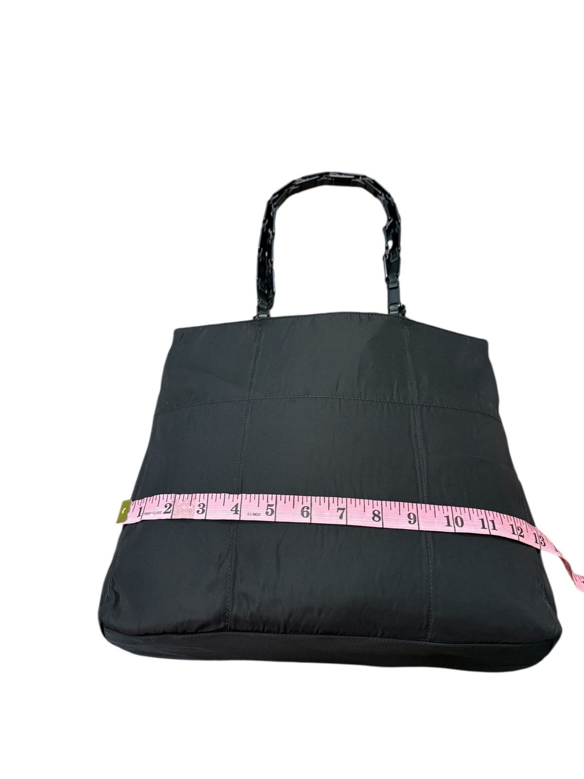 Prada VINTAGE PRADA BLACK TOTE BAG Size ONE SIZE - 15 Thumbnail