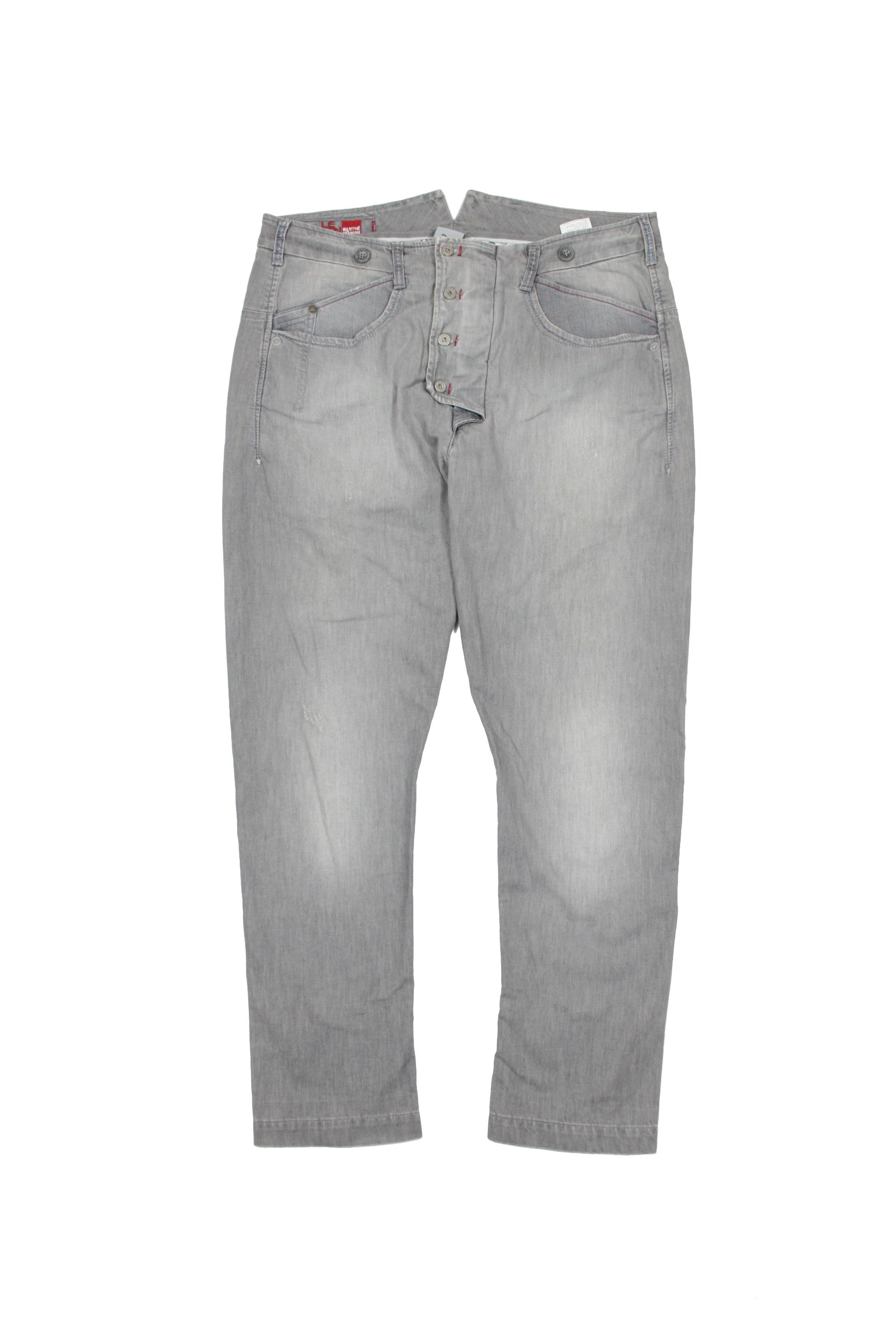 Marithe + Francois Girbaud 00S Y2K Magnetix Engineer Jeans Vintage Size US 34 / EU 50 - 2 Thumbnail