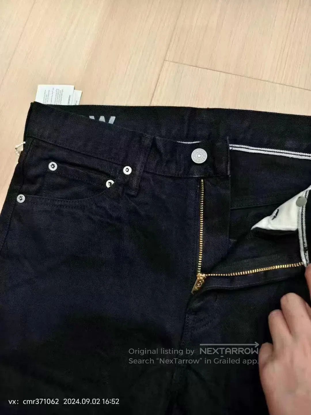 Visvim Black Denim Pants Size 30. Size US 30 / EU 46 - 4 Thumbnail