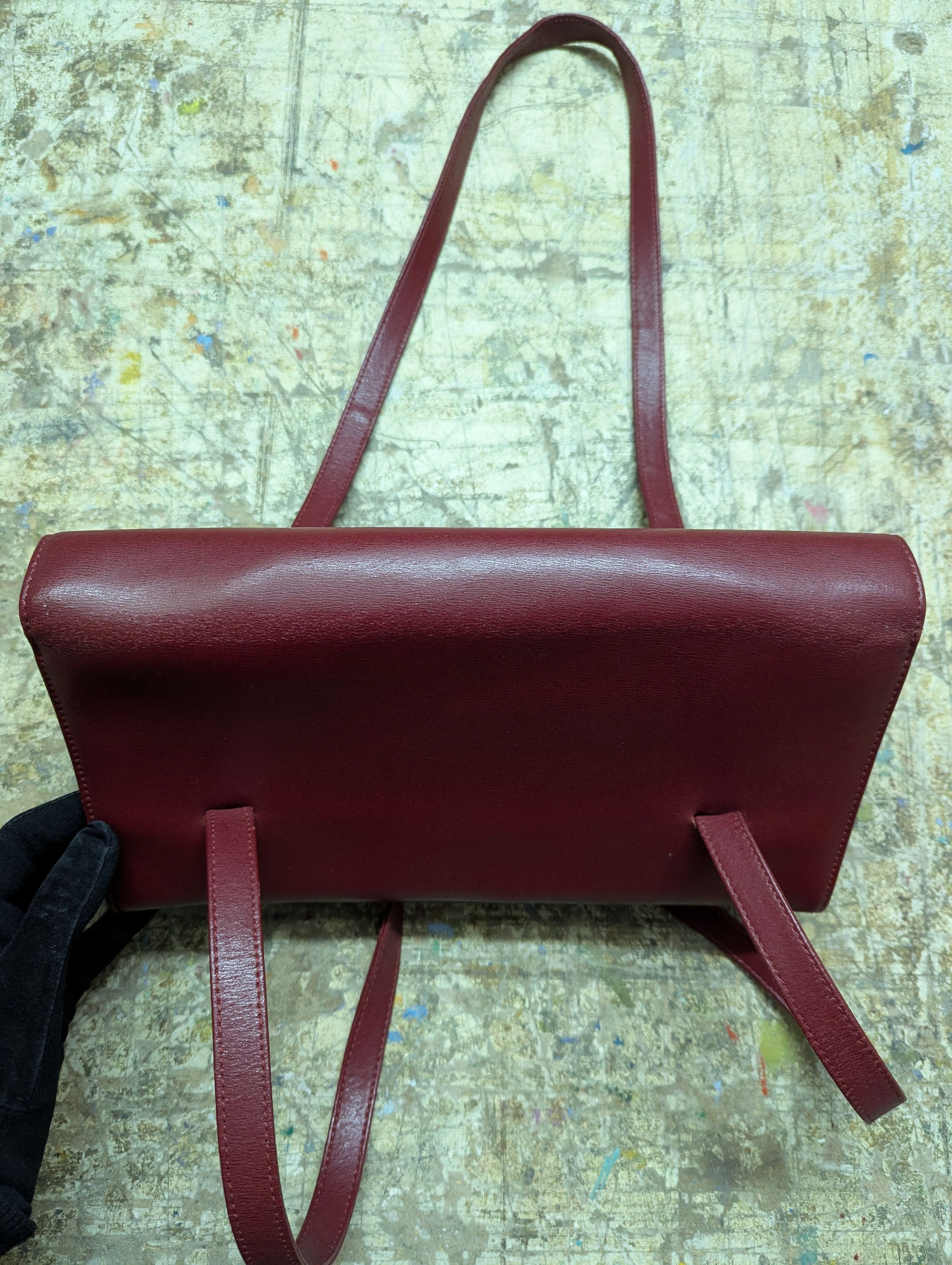 Mandarina Duck Rare! 00s Mandarina Duck Iconic Shoulder Leather Bag Size ONE SIZE - 12 Thumbnail