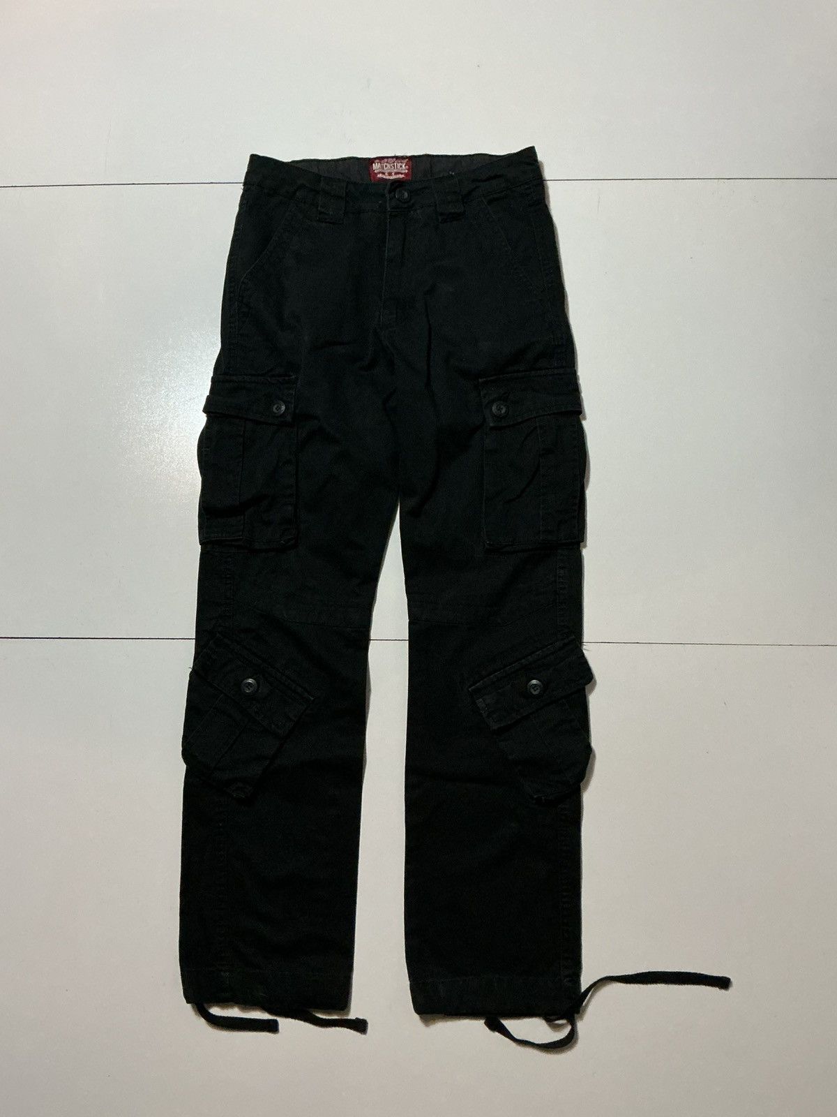 Other Matchstick Workwear 8 Pocket Cargo Utility Paratrooper Pants Size US 29 - 1 Thumbnail