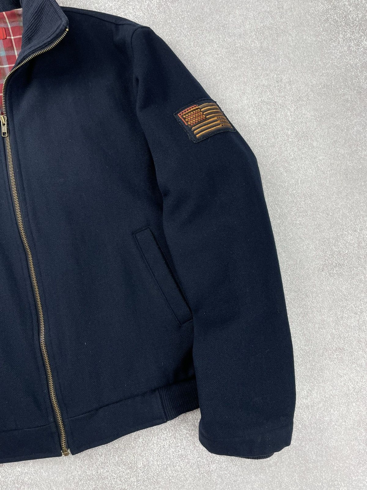 Levi's × Levi's Vintage Clothing × Vintage Vintage Levis Red Tab Wool Jacket American Flag Size US L / EU 52-54 / 3 - 4 Thumbnail