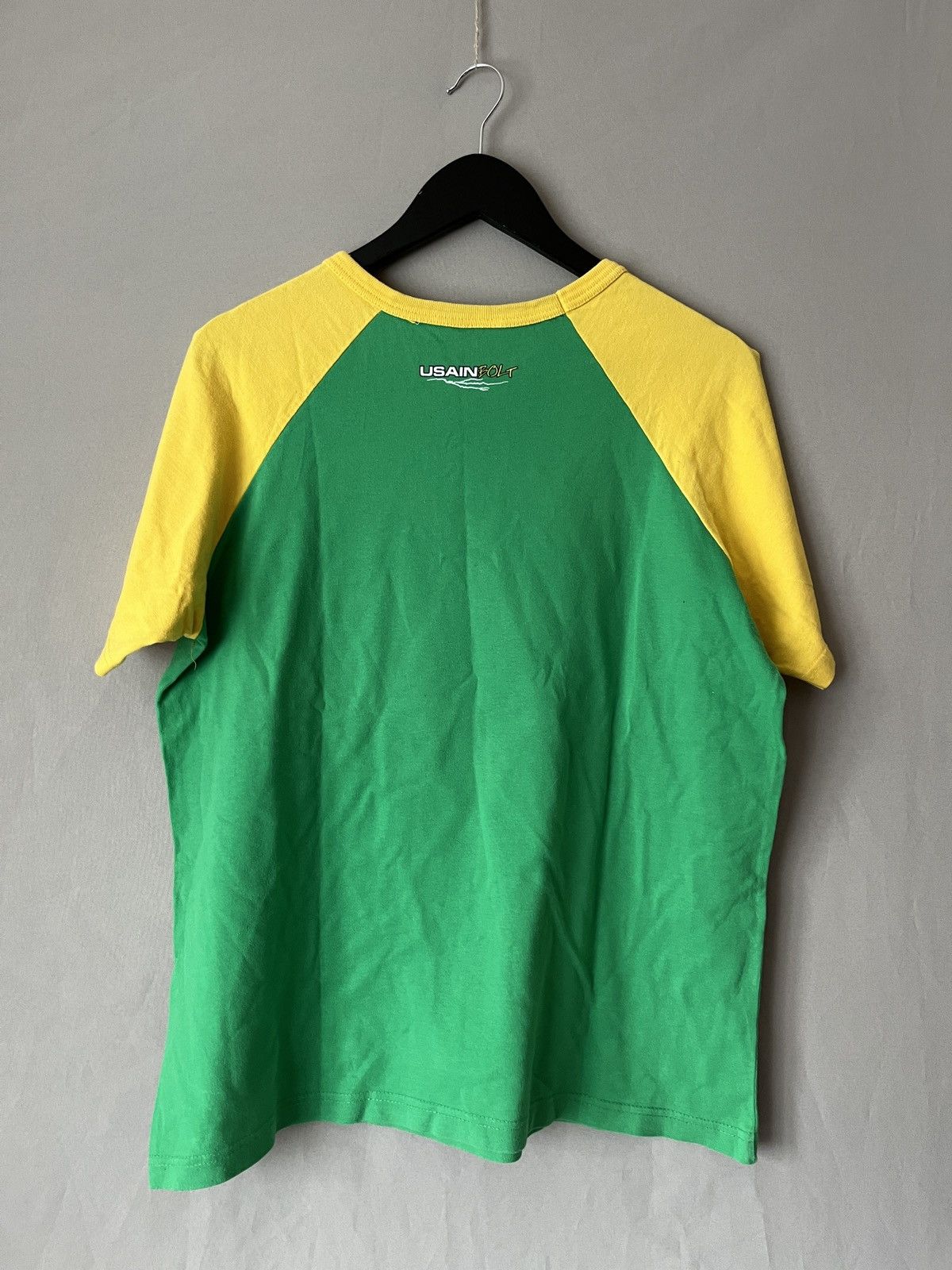Other Usain Bolt Official Green Yellow Iconic T-shirt Size US L / EU 52-54 / 3 - 6 Thumbnail