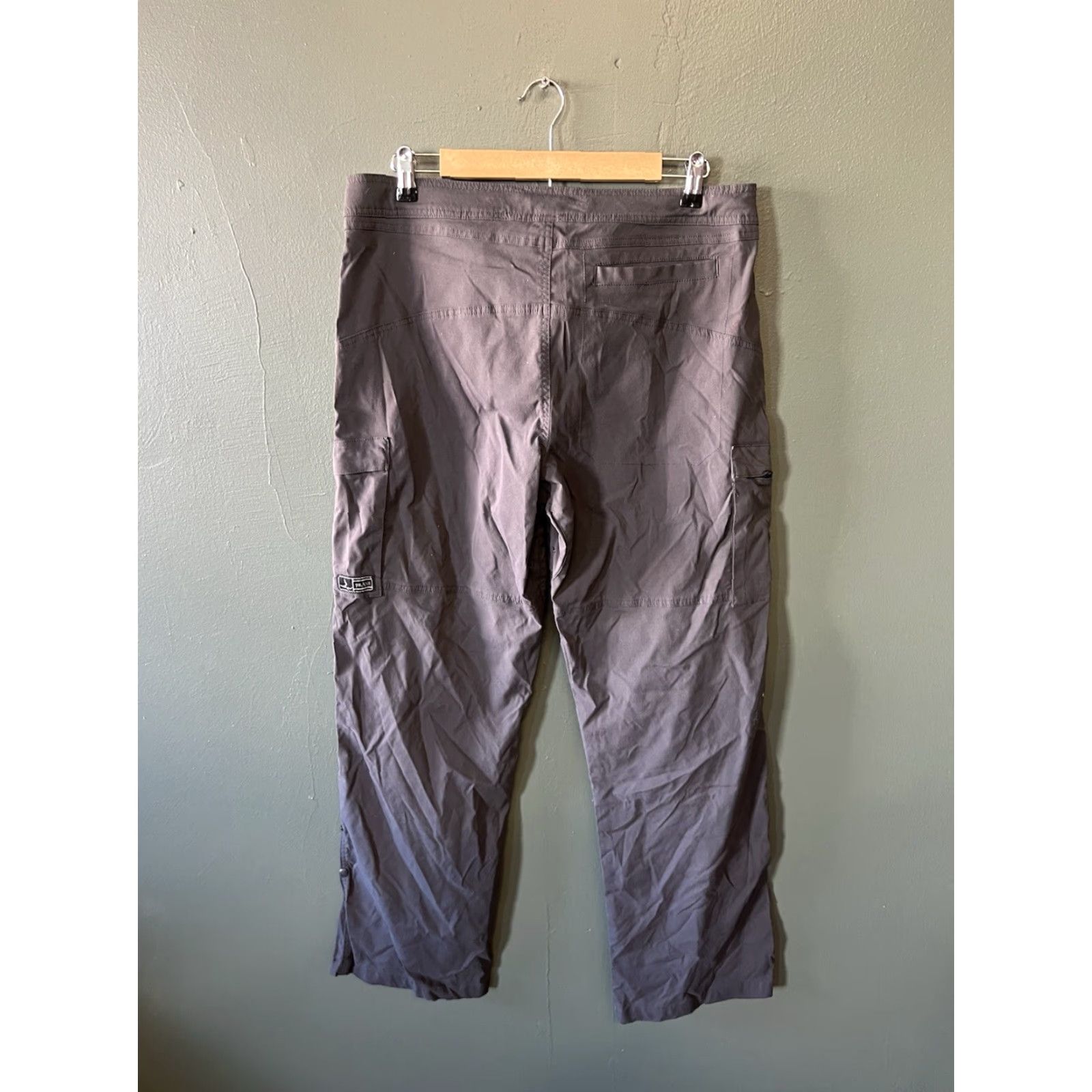 Prana Prana Mens Gray Outdoor Hiking Nylon Cargo Pants Size L Size US 33 - 2 Thumbnail