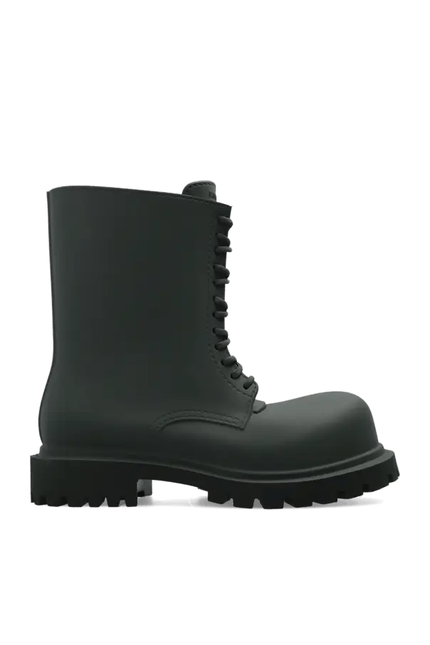 Balenciaga o1mt1gz1024 Steroid Boot in Dark Green Size US 11 / EU 44 - 1 Thumbnail