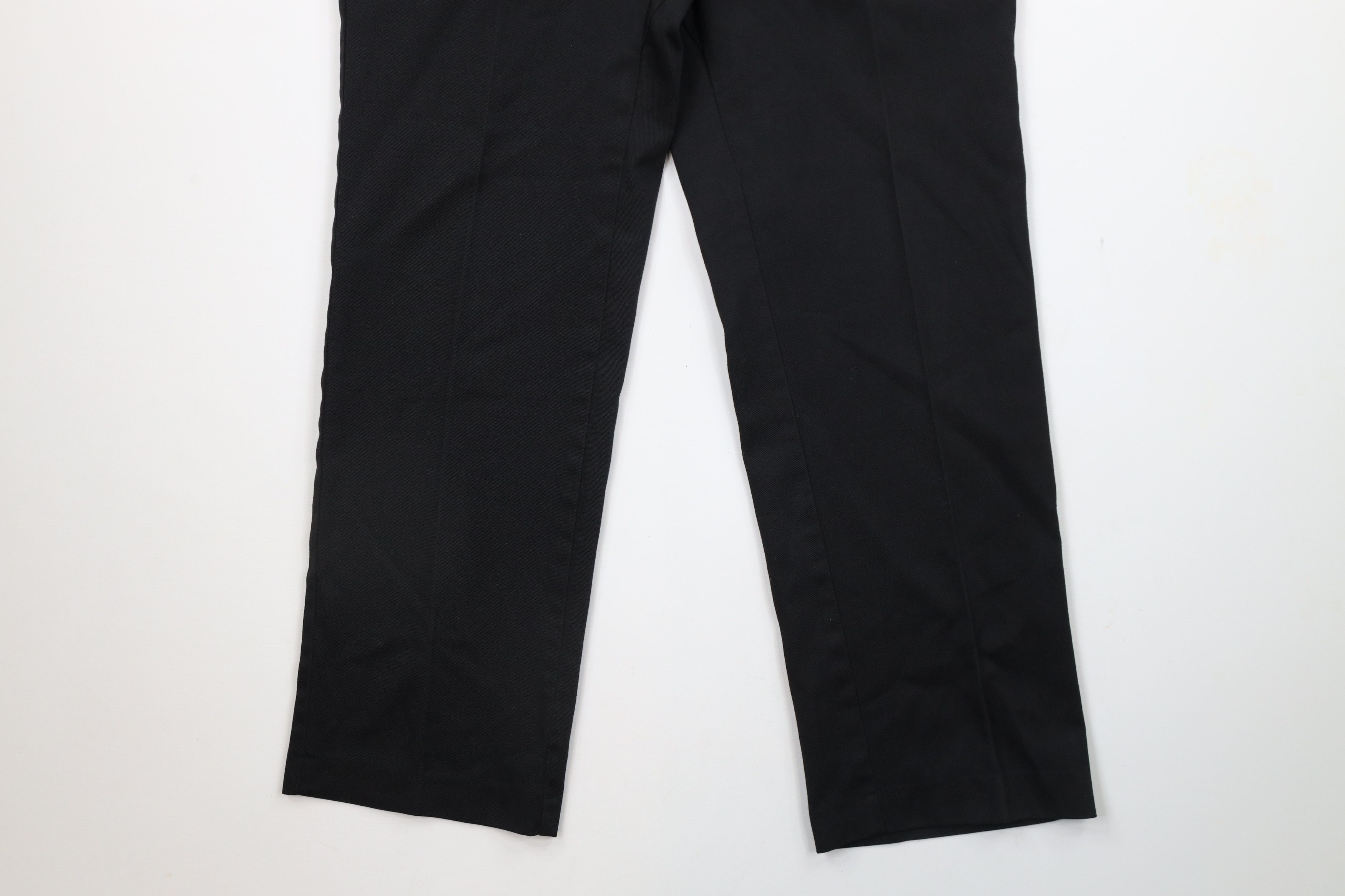 Vintage Vintage 70s Streetwear Wide Leg Mechanic Pants Black USA Size US 32 / EU 48 - 4 Thumbnail