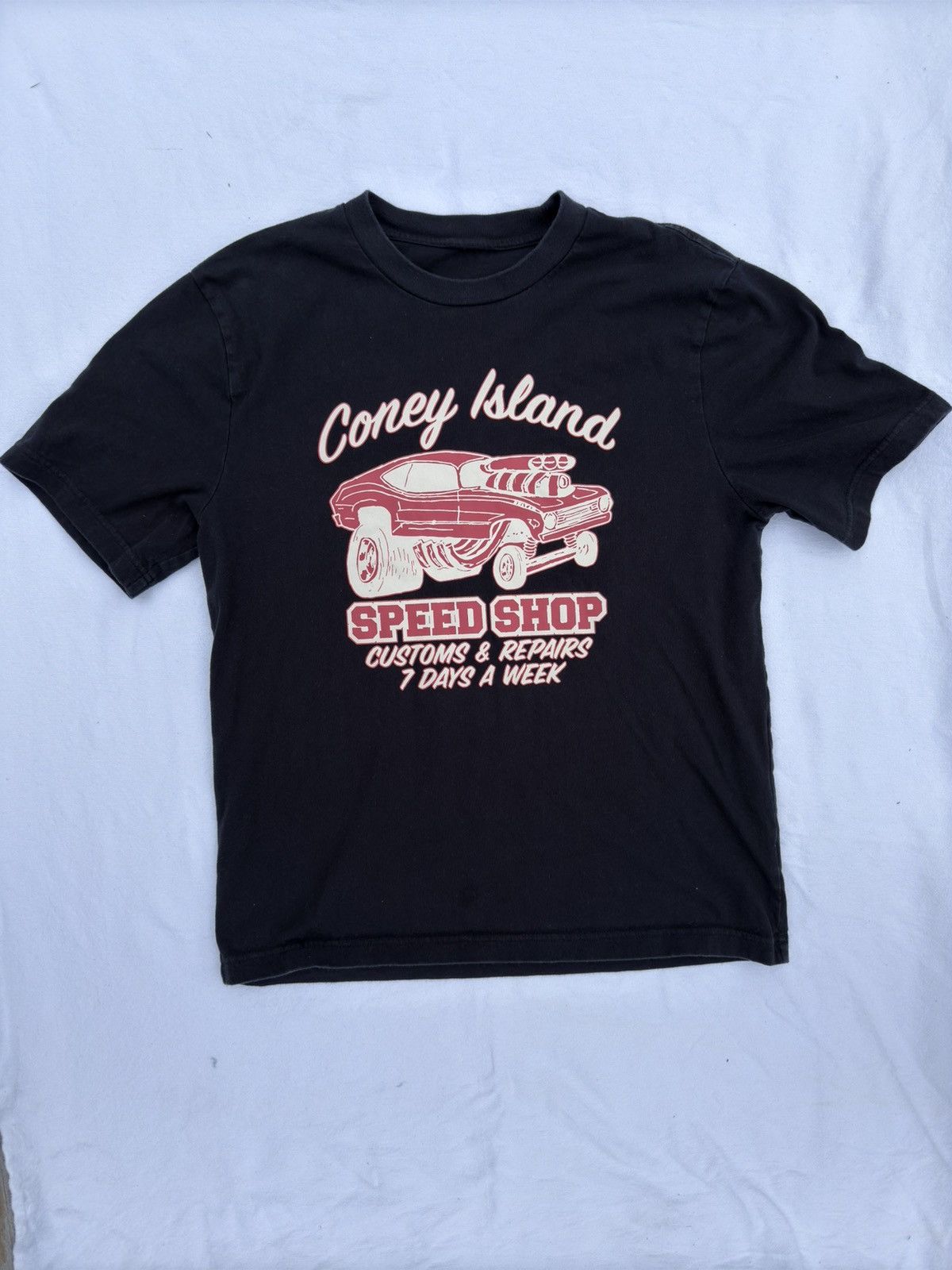 Nordstrom × Vintage Black Speed Shop Coney Island tee Size US M / EU 48-50 / 2 - 1 Thumbnail