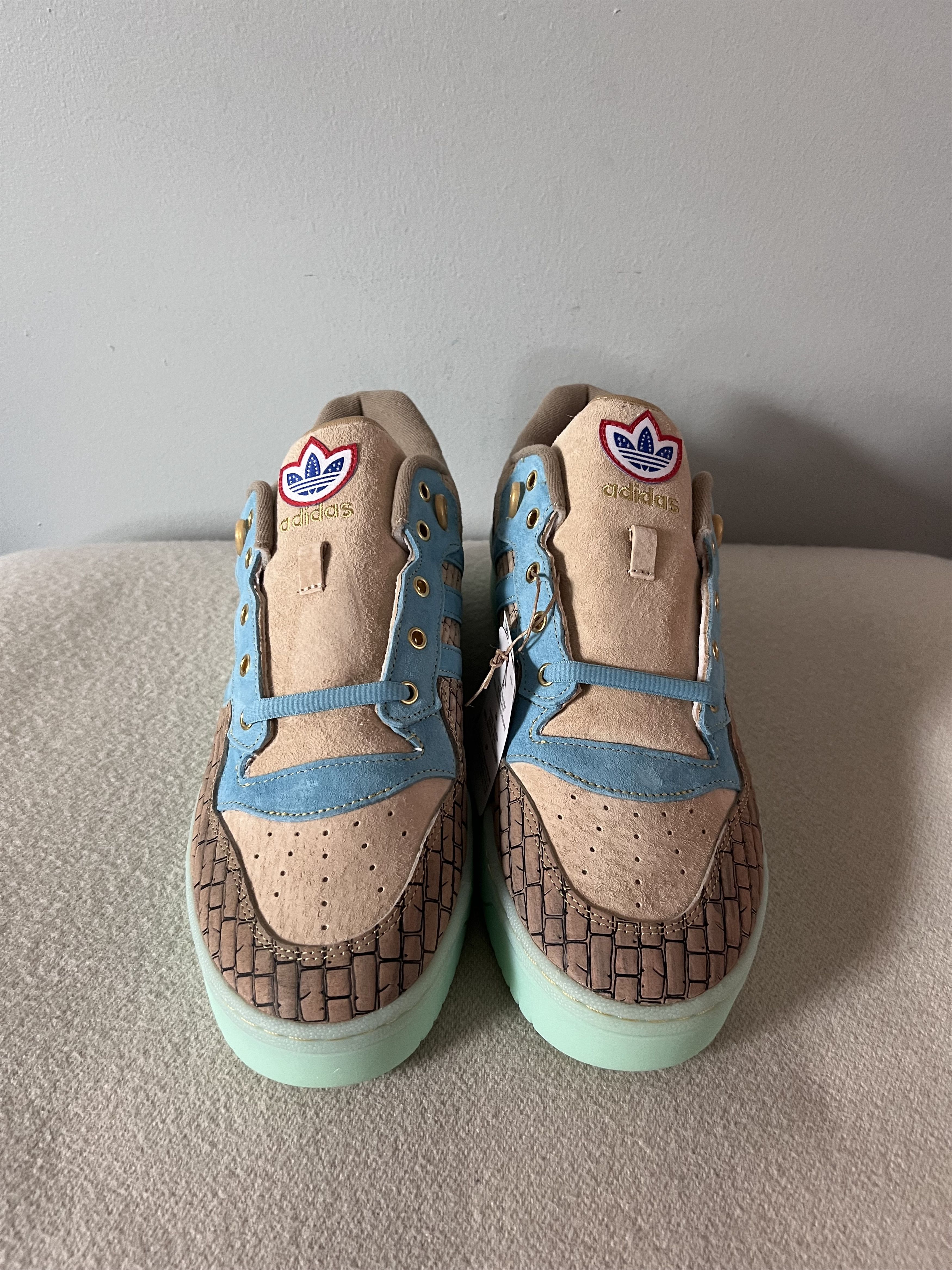 Adidas Unheardof Adidas Rivalry Low Building Bridges Yellow Box Size US 12 / EU 45 - 4 Thumbnail