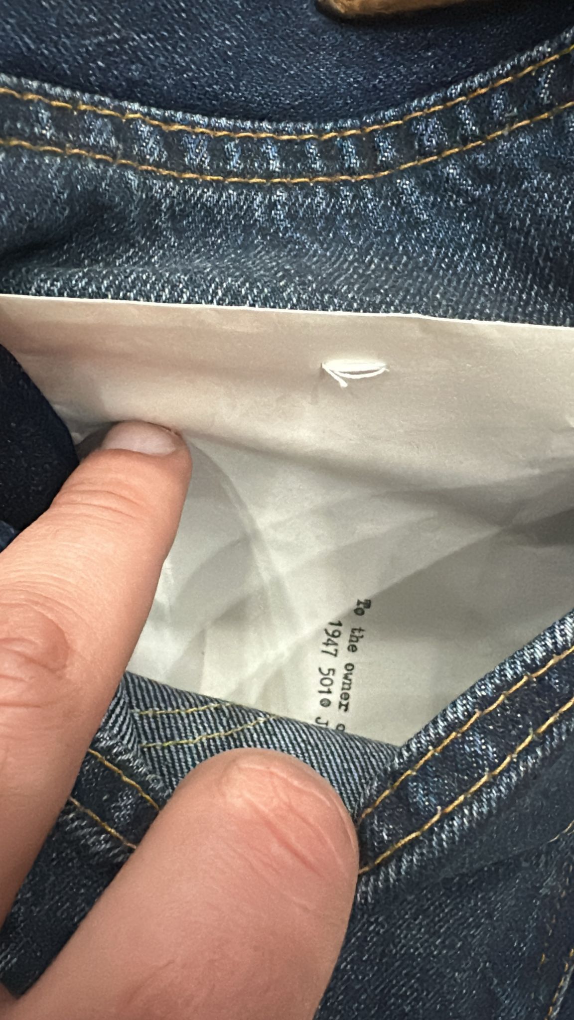 Levi's Vintage Clothing LVC Levi's Vintage Clothing 1947 501XX BigE Selvedge Jeans Size US 32 / EU 48 - 5 Thumbnail