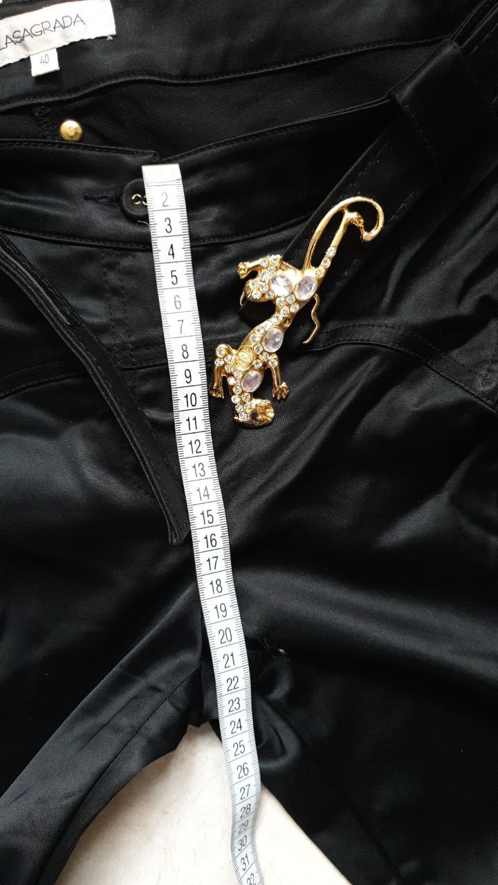 Lasagrada black silky pants IT sz 40