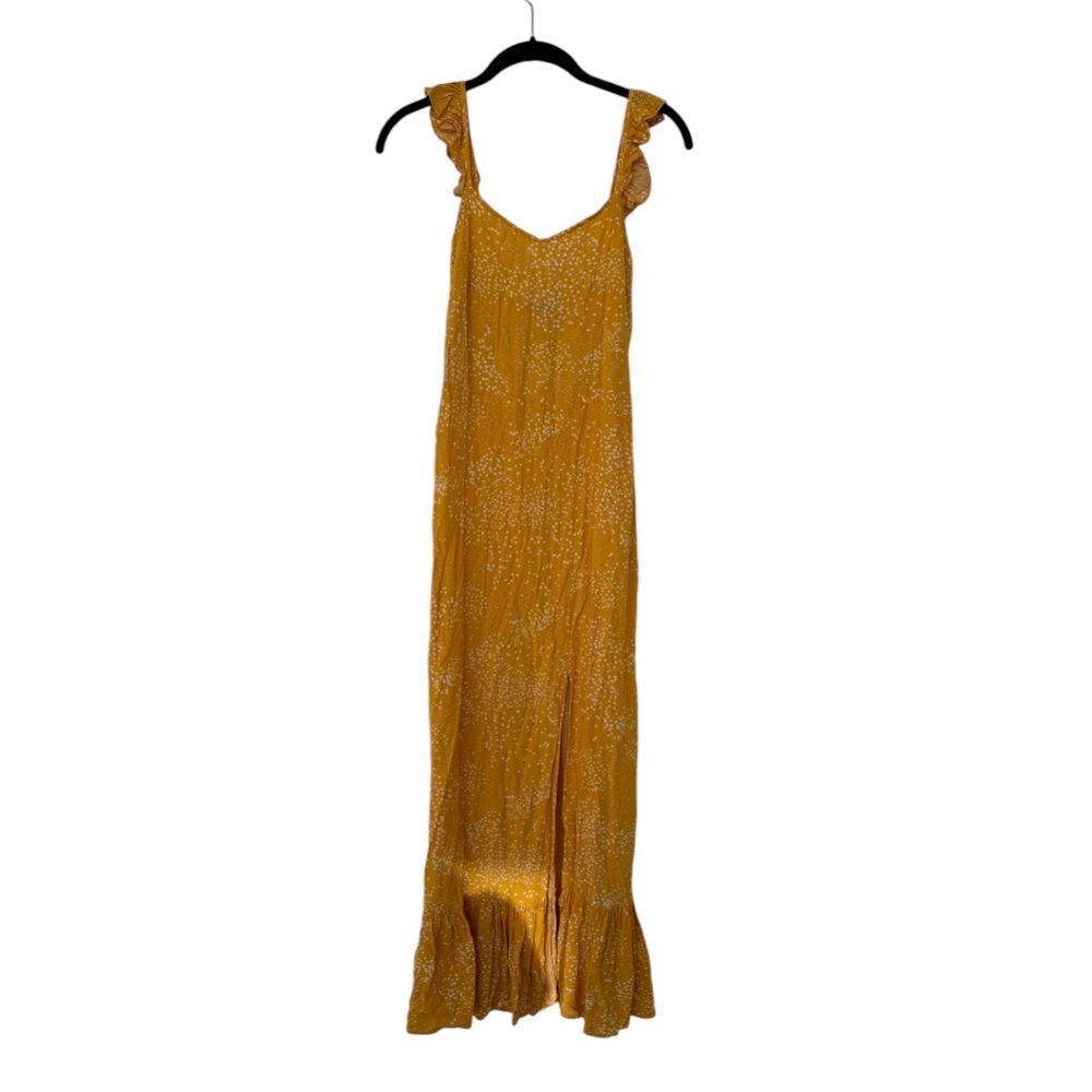 Express Express SZ S yellow maxi dress Size S / US 4 / IT 40 - 2 Thumbnail