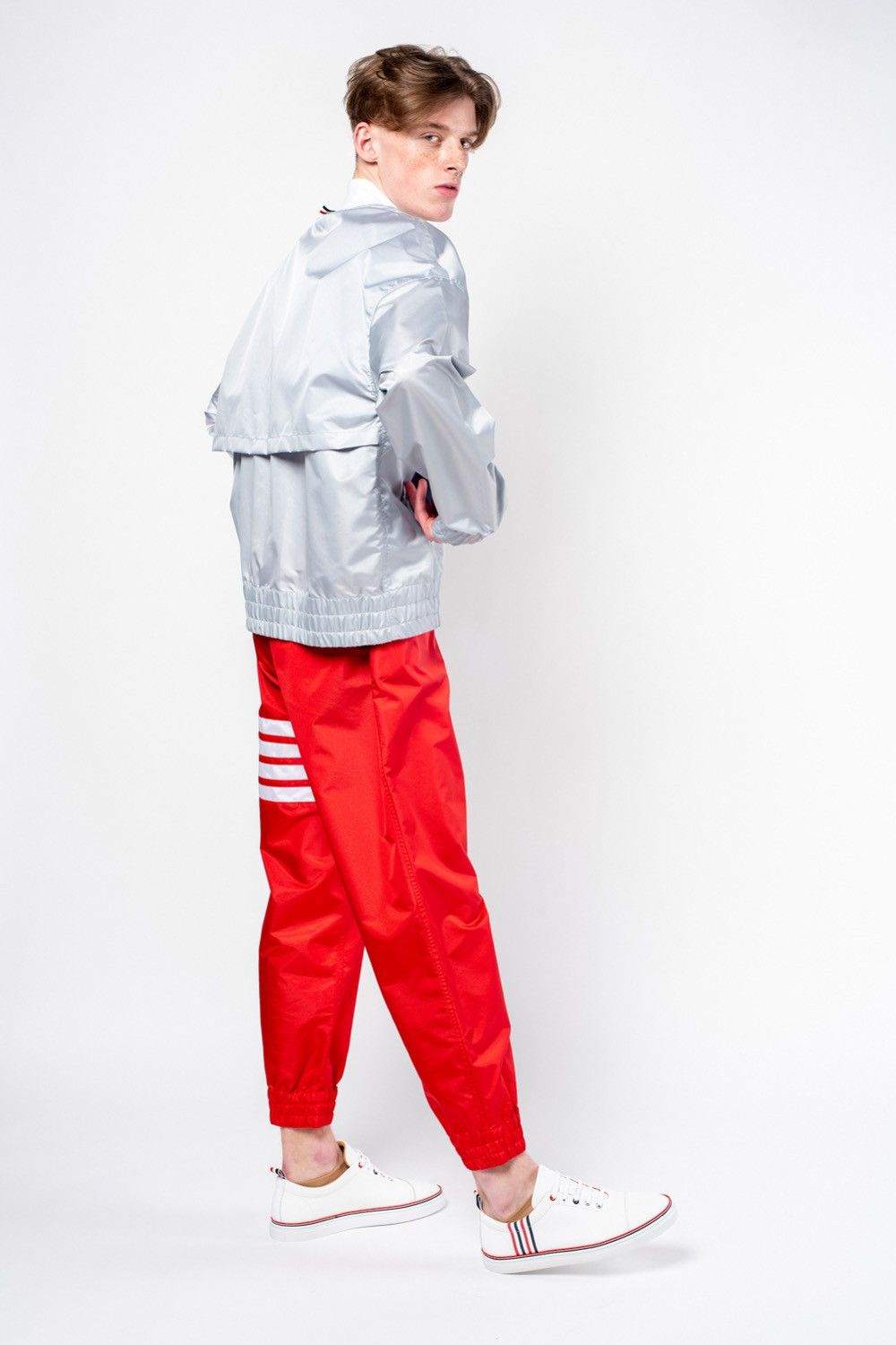 Thom Browne Last Size Thom Browne Relaxed Track Red Pants 4 Size US 34 / EU 50 - 4 Thumbnail