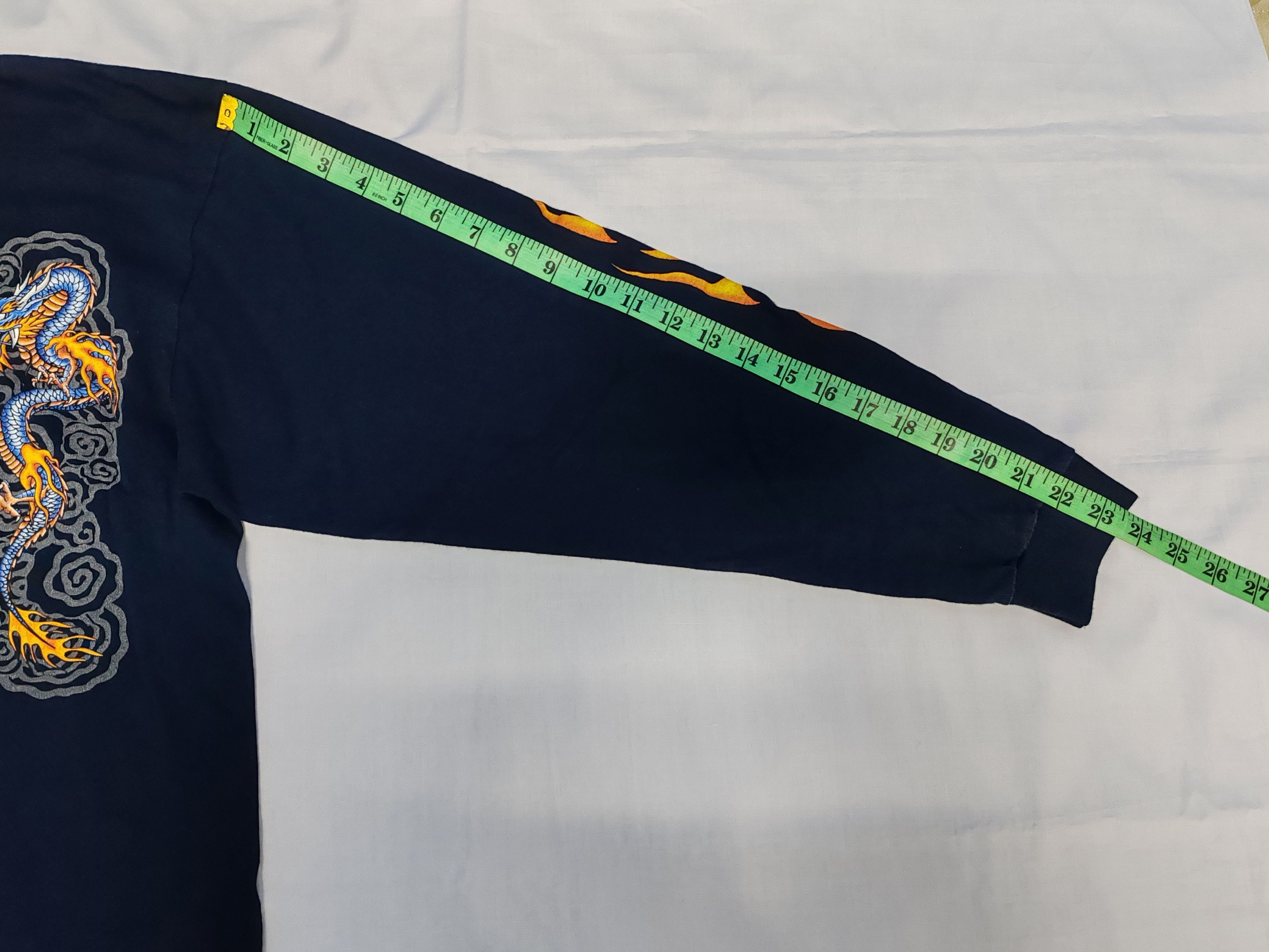 JNCO Vintage Extreme Limit Dragon Long Sleeve Tee Jnco Skateboard Size US XL / EU 56 / 4 - 4 Thumbnail