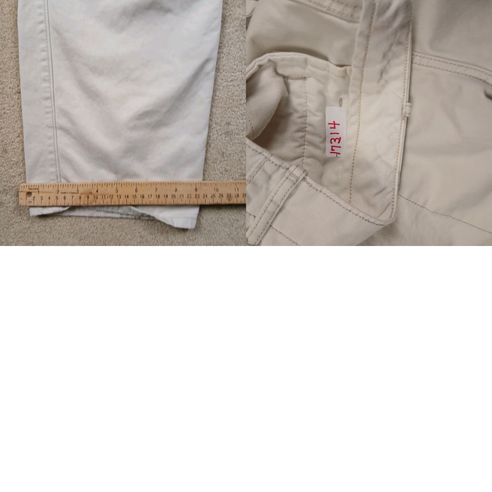 Levi's Levi's Cargo Pants Mens 38x32 Beige Regular Straight Cargo Pocket 90s Army Vintage No Size US 38 / EU 54 - 9 Thumbnail
