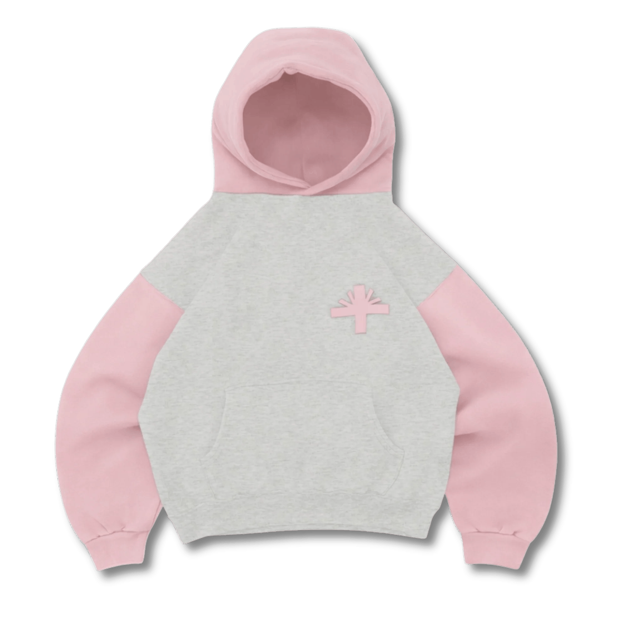 Vertabrae Two Tone Hoodie Pink Size US S / EU 44-46 / 1 - 1 Preview