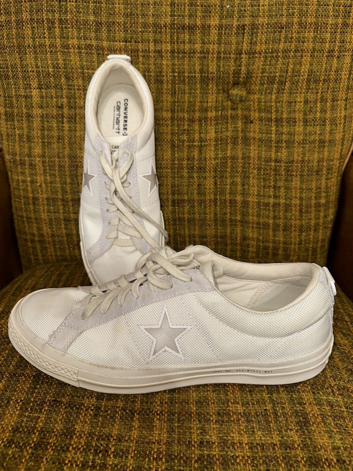 Carhartt × Converse Converse One Star x Carhartt Ox WIP Streetwear Grail Size US 9.5 / EU 42-43 - 1 Thumbnail