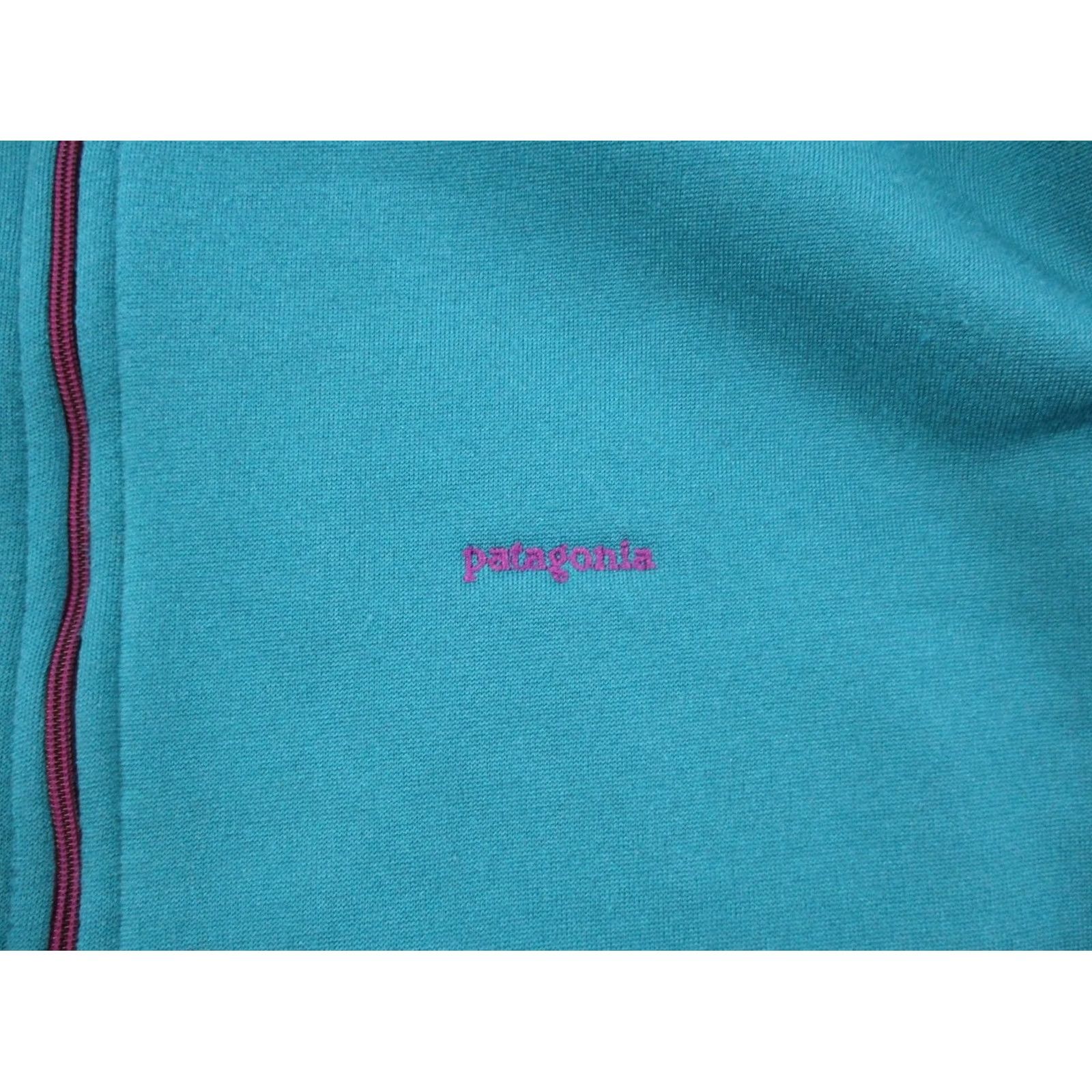 Patagonia VINTAGE Patagonia Sweater Womens S Blue Jacket Capilene USA Made Outdoors 90s Size S / US 4 / IT 40 - 6 Thumbnail
