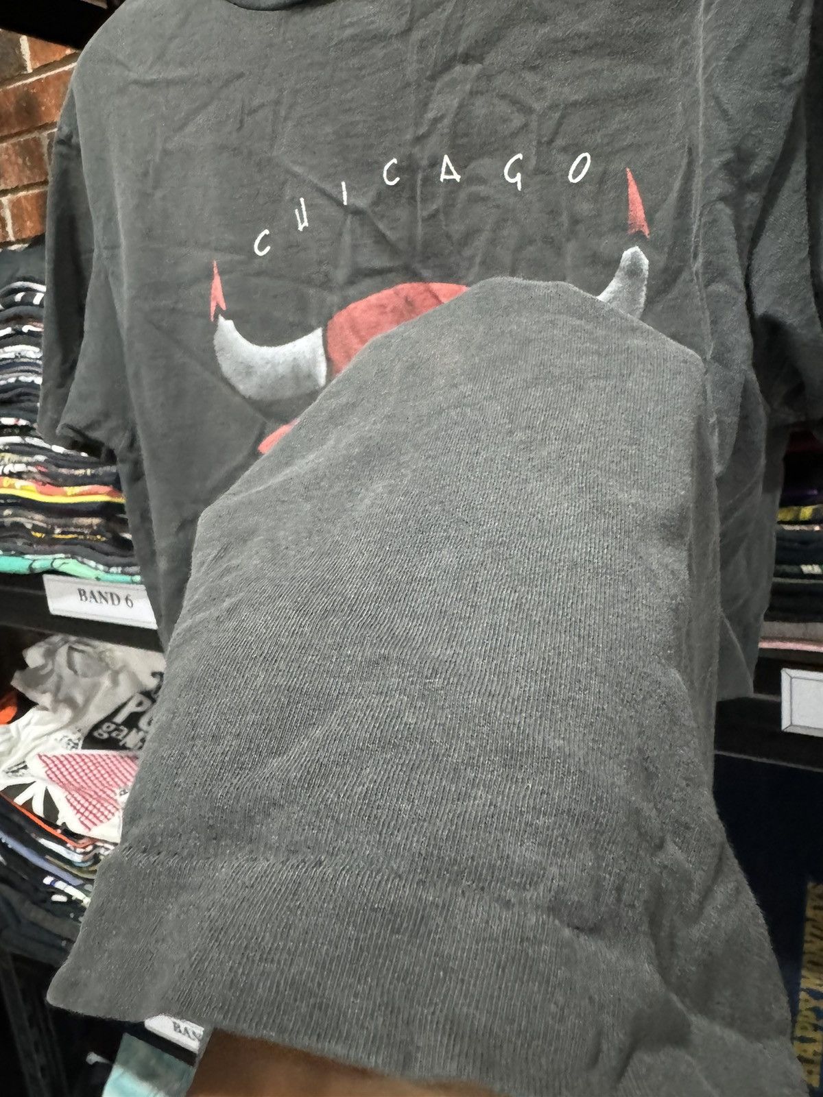 NBA × Vintage VINTAGE 90s chicago bulls nba rodman t shirt Size US XL / EU 56 / 4 - 8 Thumbnail