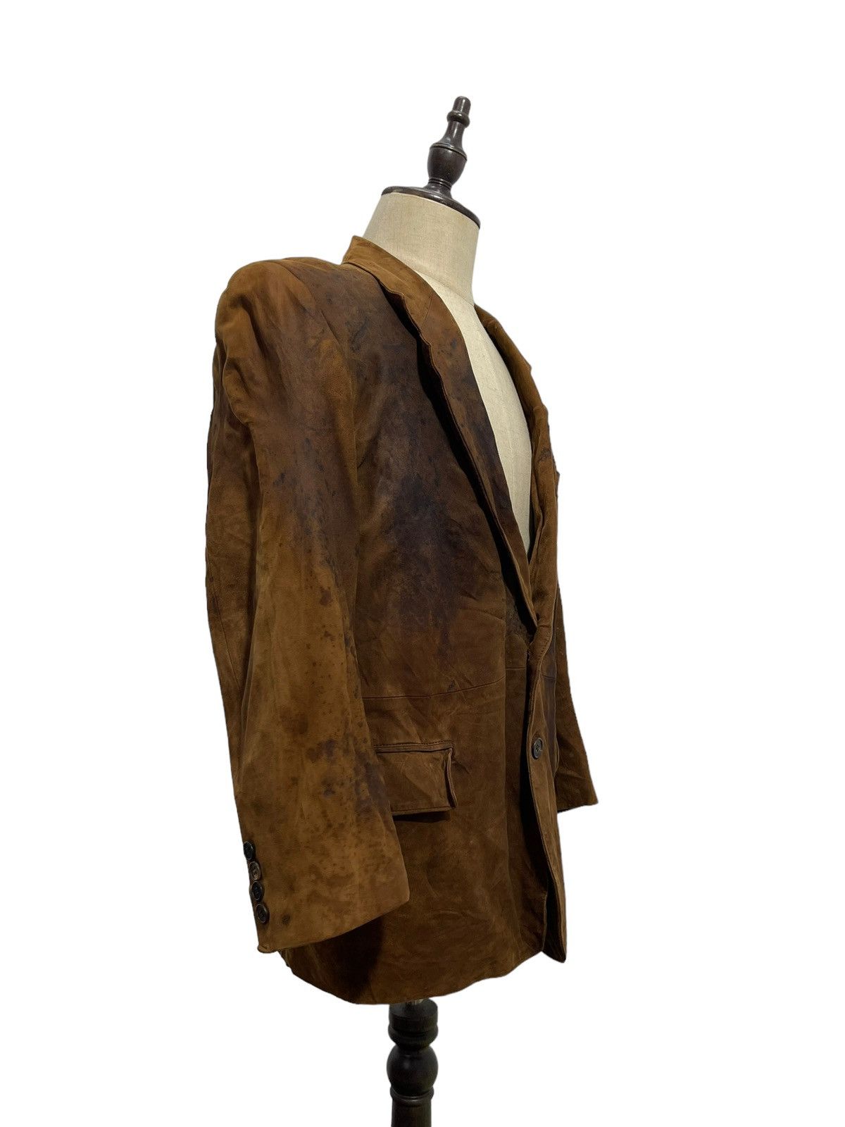 Christian Dior Monsieur Sheepskin Leather Blazer Christian Dior Vtg 90s 5🟩5 Size US L / EU 52-54 / 3 - 3 Thumbnail