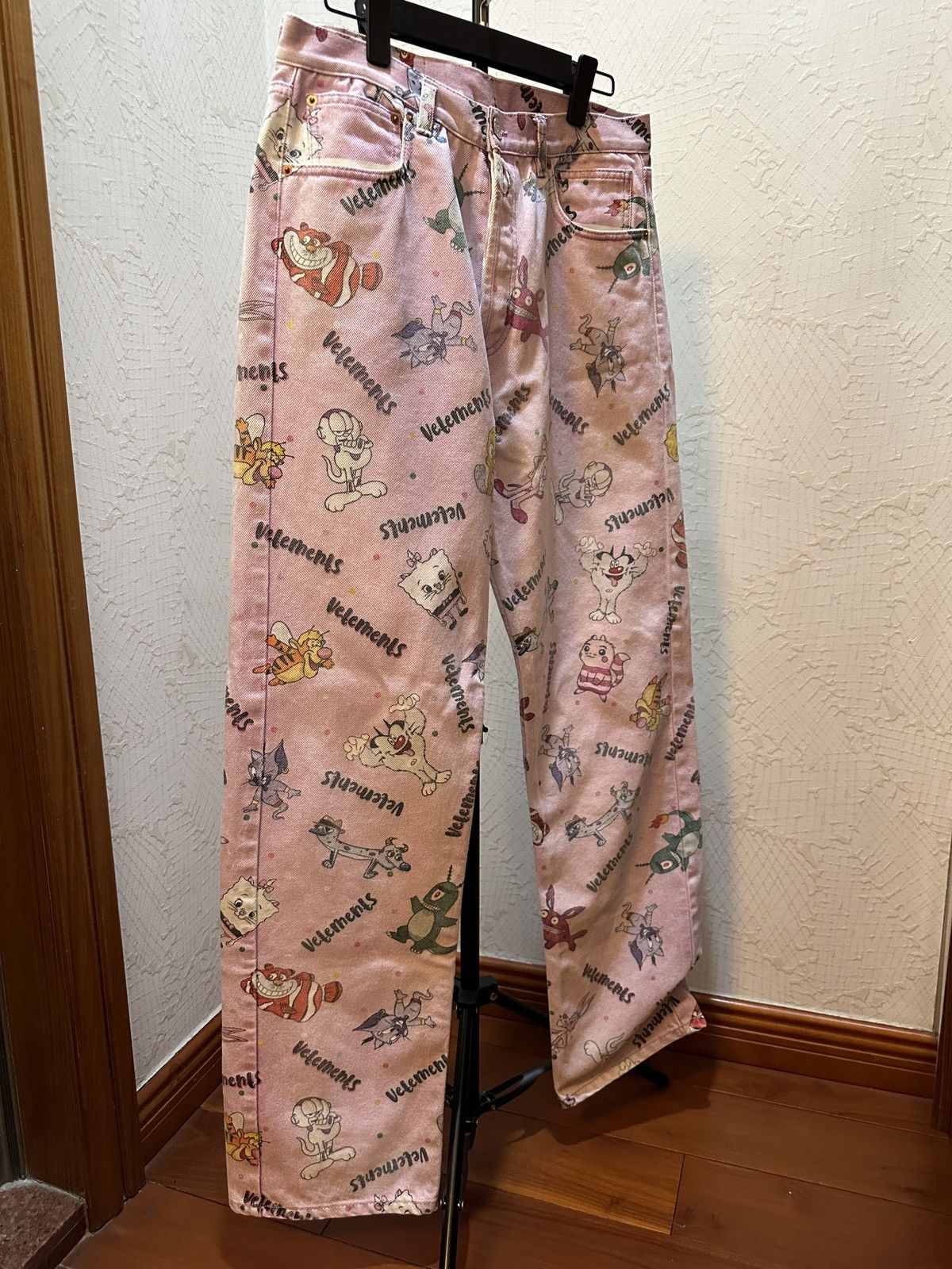 Vetements Vetements ss20 pink cartons pants Size US 32 / EU 48 - 1 Thumbnail