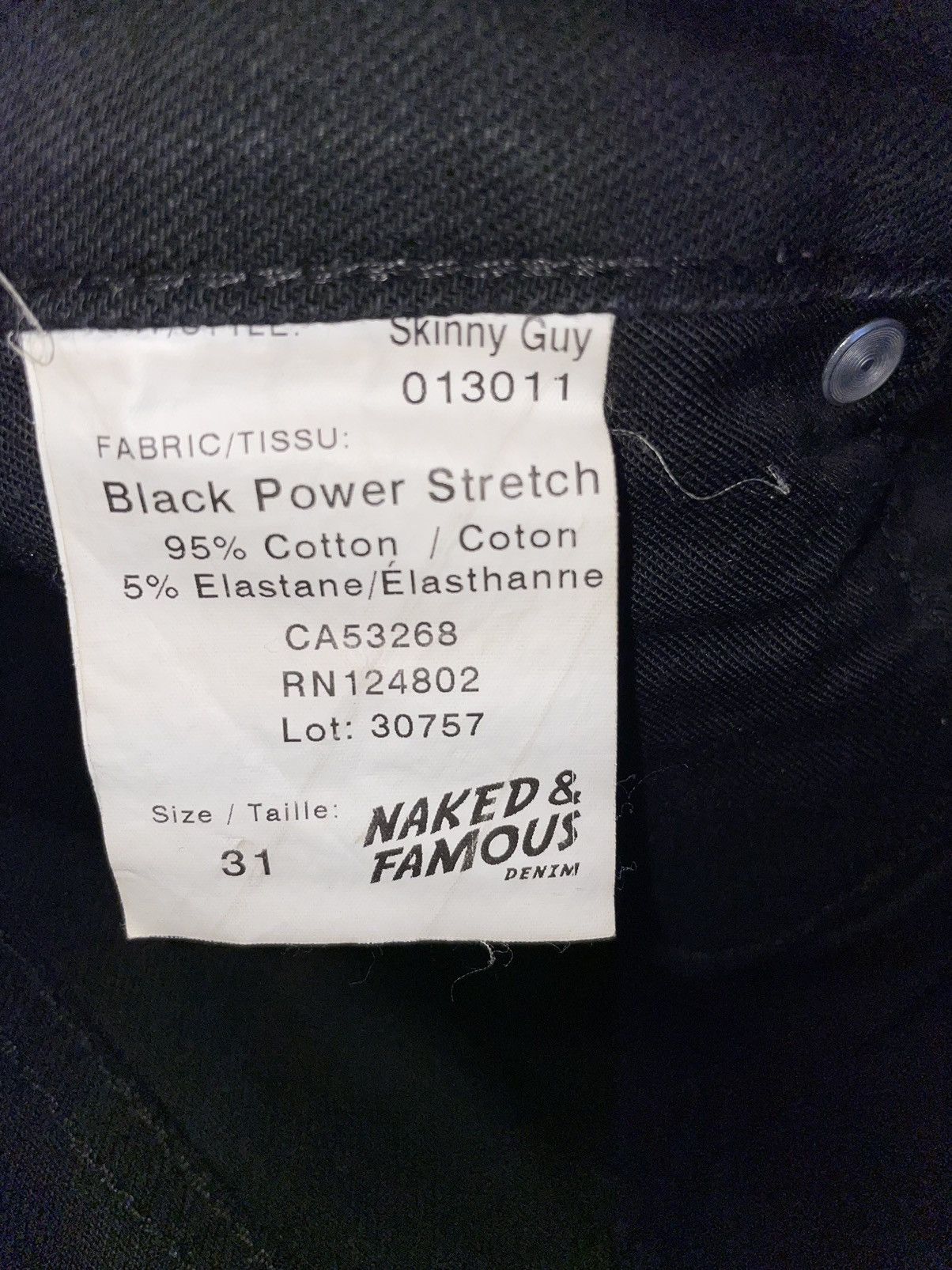 Naked & Famous Naked & famous jeans Size US 31 - 4 Thumbnail