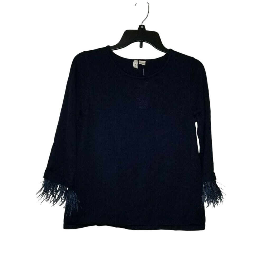 Anthropologie New Anthropologie Gatsby Feathered Moth Pullover Sweater Top Size S / US 4 / IT 40 - 5 Thumbnail