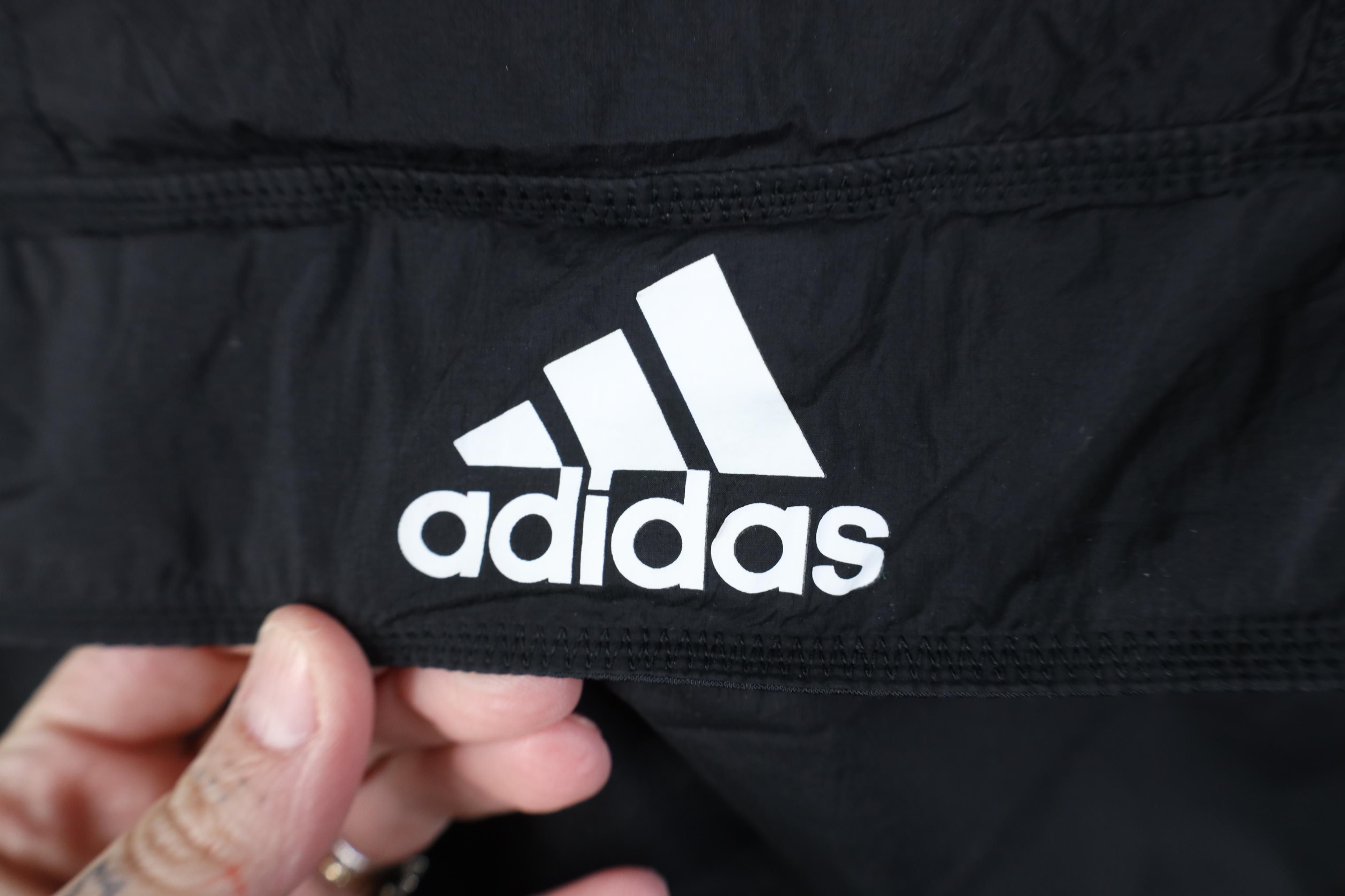 Adidas Vintage Y2K Adidas Cropped Anorak Windbreaker Jacket Size L / US 10 / IT 46 - 4 Thumbnail