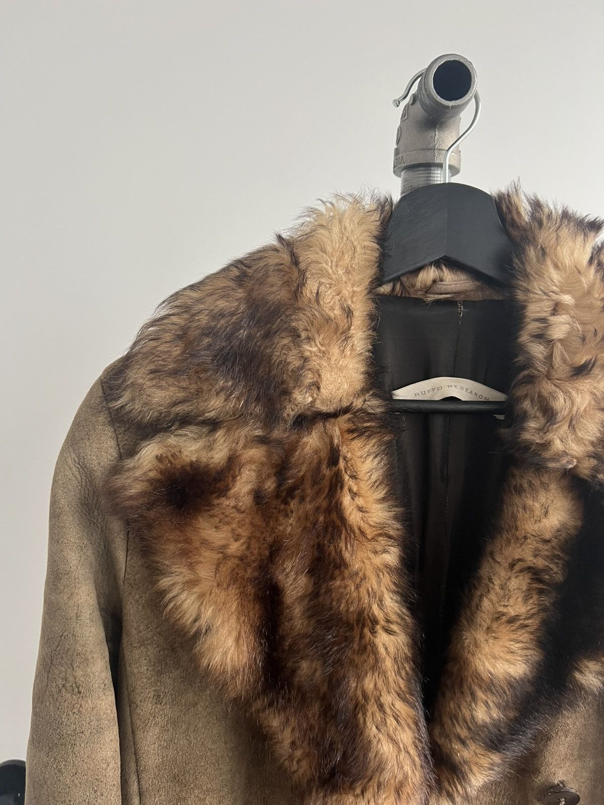A.F. Vandevorst AW00 Fur-Collar Leather Coat Size US S / EU 44-46 / 1 - 6 Thumbnail