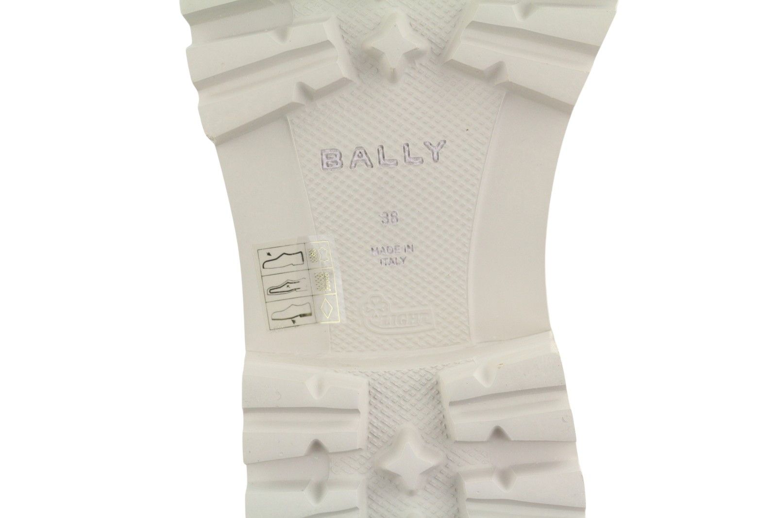 Bally NINNI EU38 Ivory Shearling Laced Mid Top Boots 88405 Size US 7 / IT 37 - 13 Thumbnail