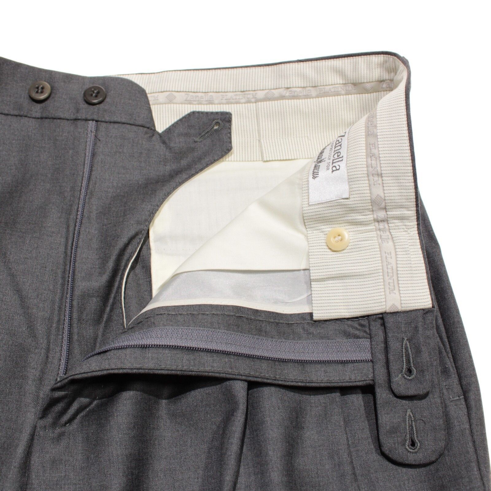 Zanella Zanella New with tags Dress Pants Size 33 US In Gray Size US 33 - 4 Thumbnail