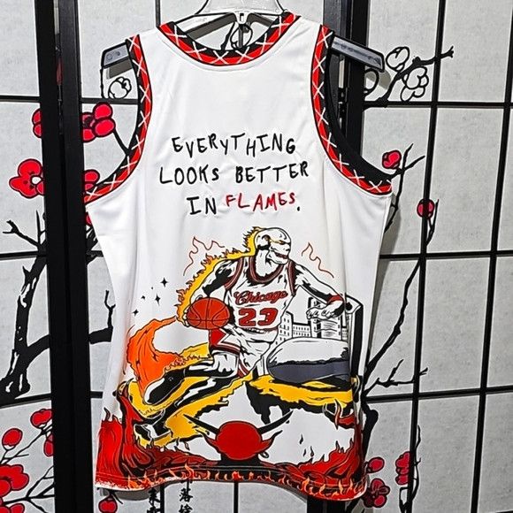 Other Chicago Bulls Jordan Graphic Jersey Size Small NWT Size US S / EU 44-46 / 1 - 2 Thumbnail