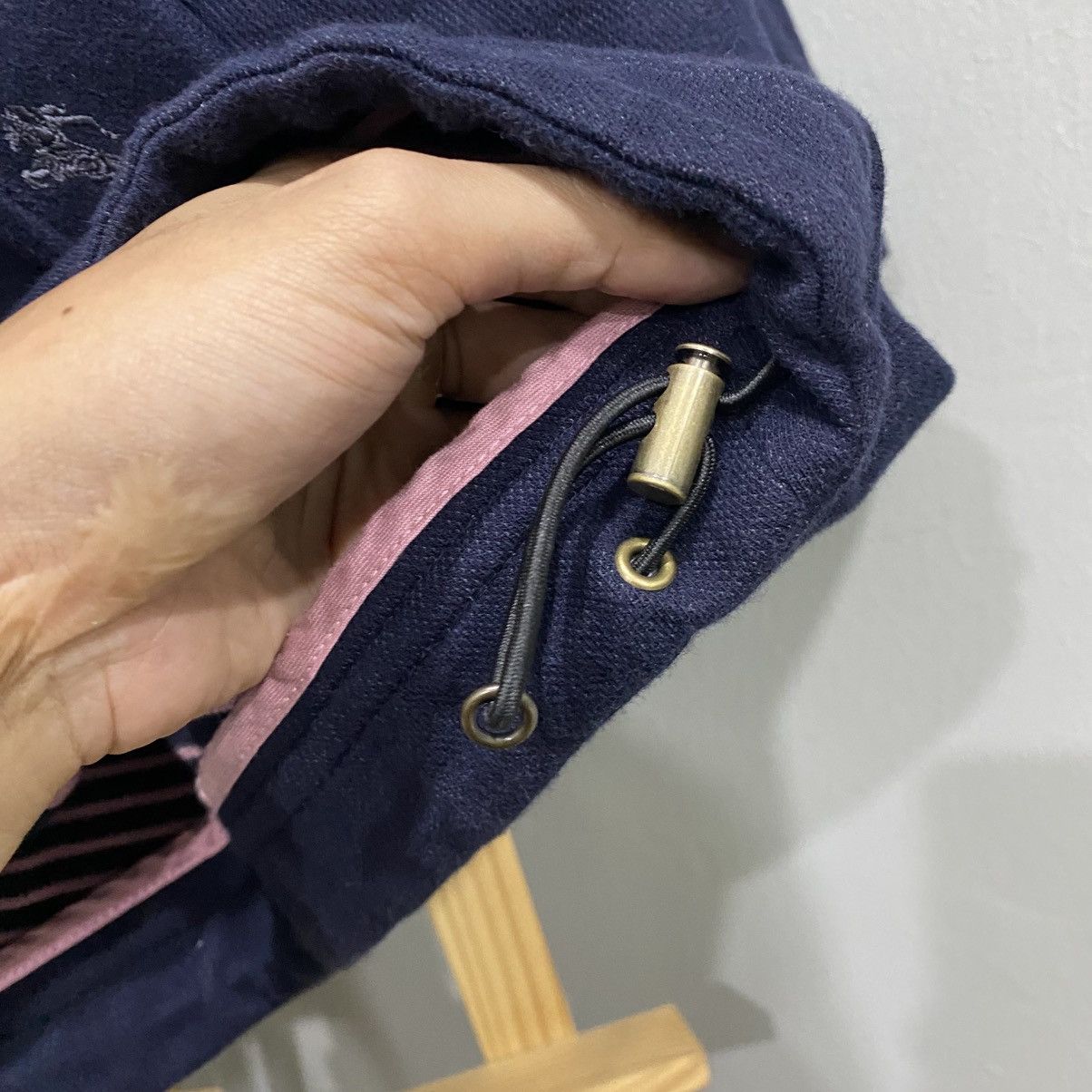 Burberry Vintage Burberry Blue Label Oversize Hood Poncho Cape Jacket Size XS / US 0-2 / IT 36-38 - 11 Thumbnail