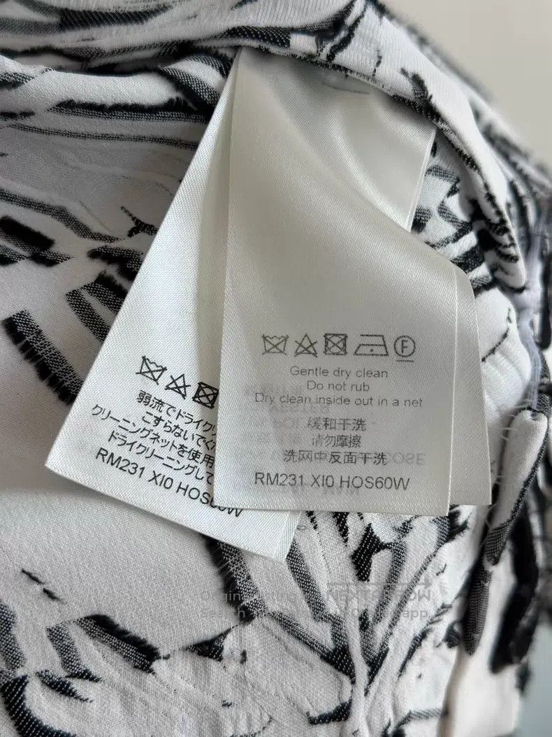Louis Vuitton Louis Vuitton Yarn seagrass print short sleeve shirt Size US XS / EU 42 / 0 - 5 Thumbnail