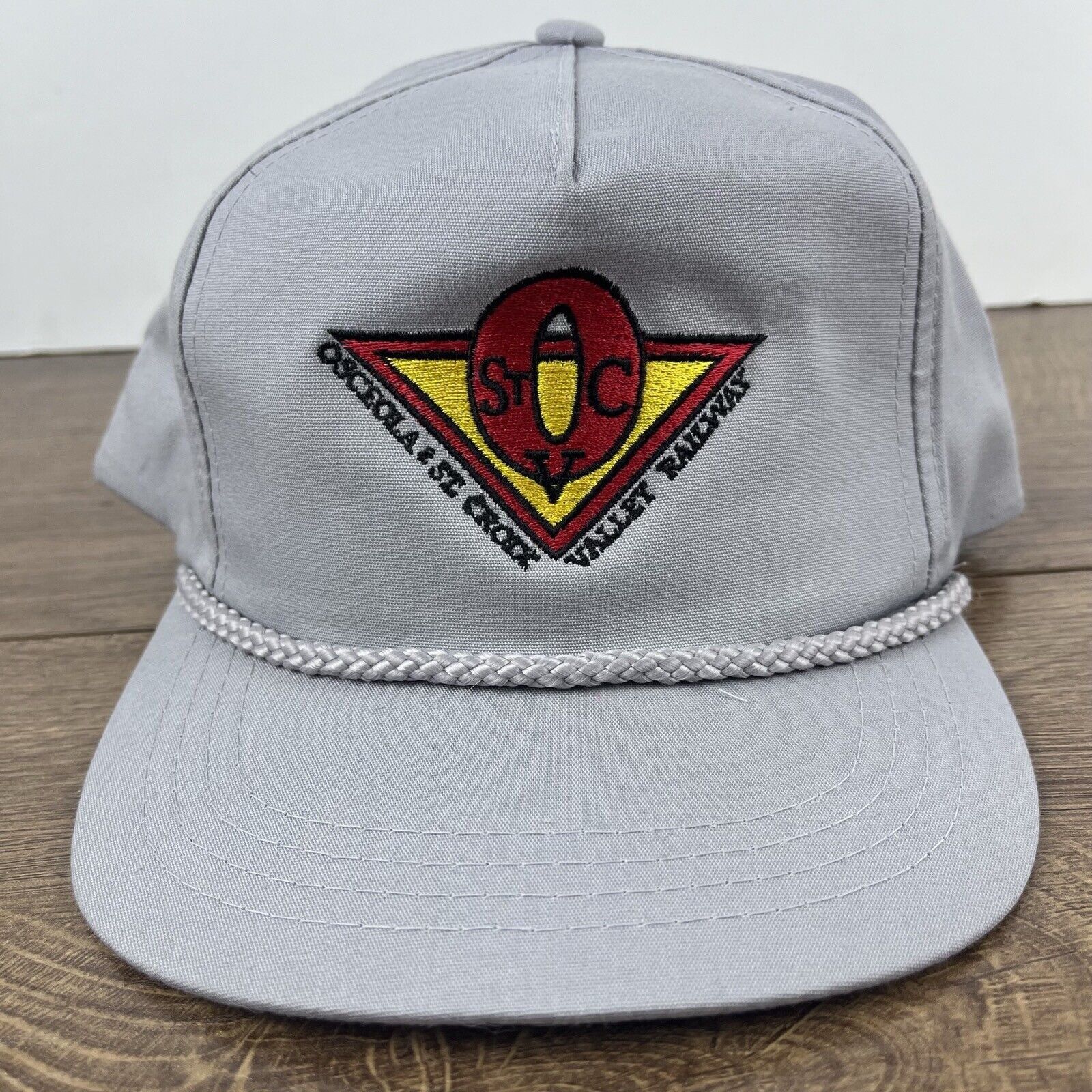 Other Osceola St Croix Hat Valley Railway Snapback Hat Gray Hat Ad Size ONE SIZE - 4 Thumbnail