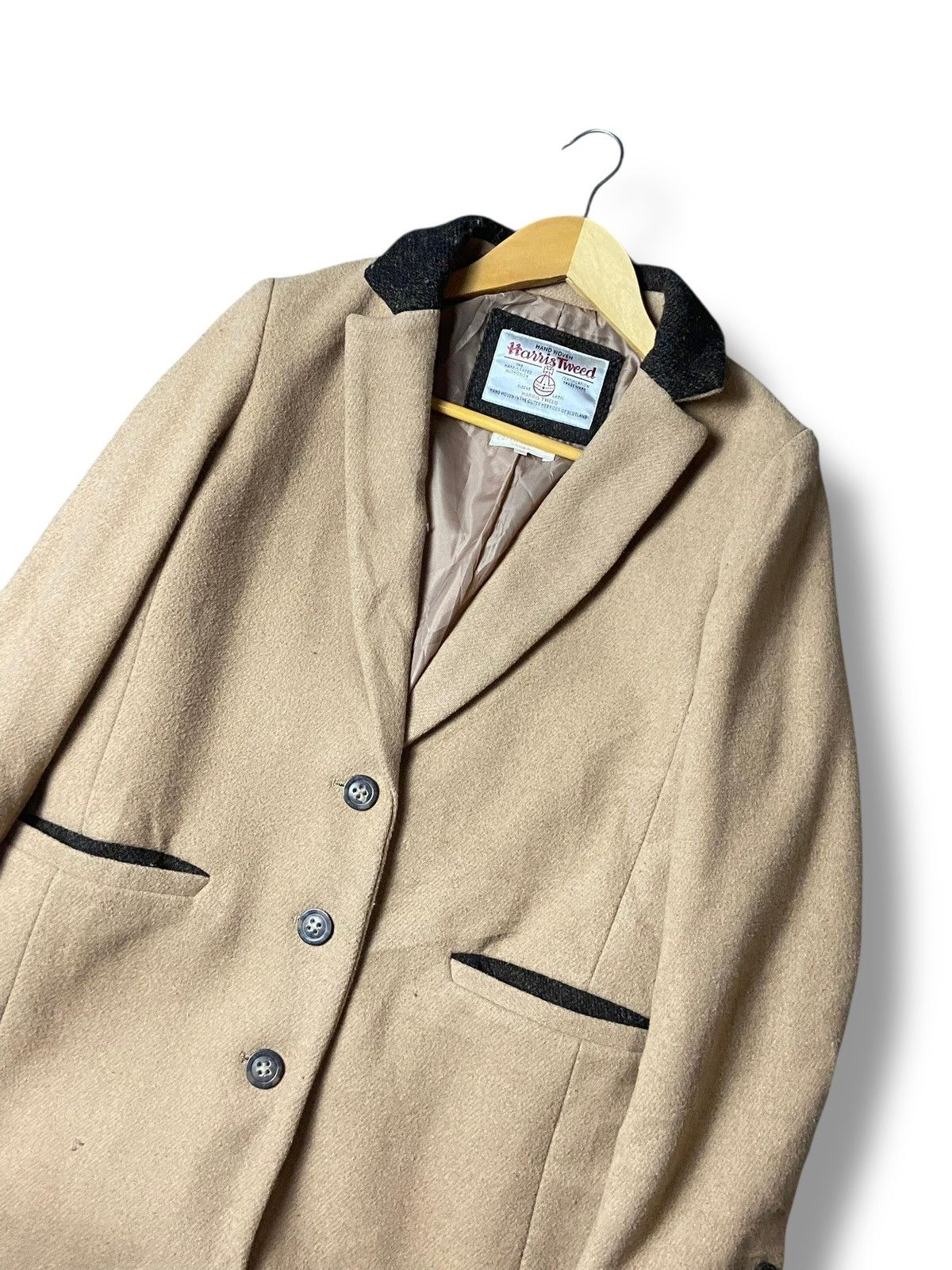Harris Tweed Harris Tweed x Earth Music & Ecology Wool Coat (145) Size US S / EU 44-46 / 1 - 3 Thumbnail