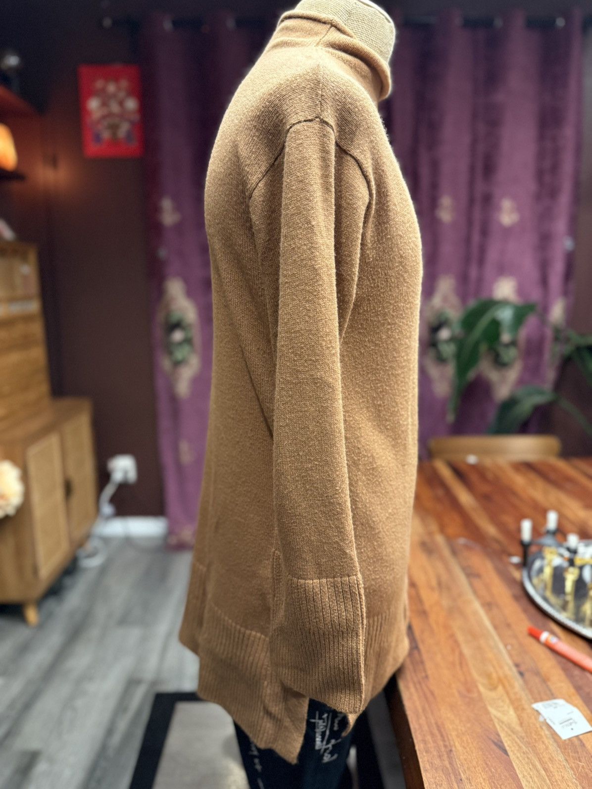Other MOTH Camel Knit Turtleneck Sweater (Size M) Size M / US 6-8 / IT 42-44 - 3 Thumbnail