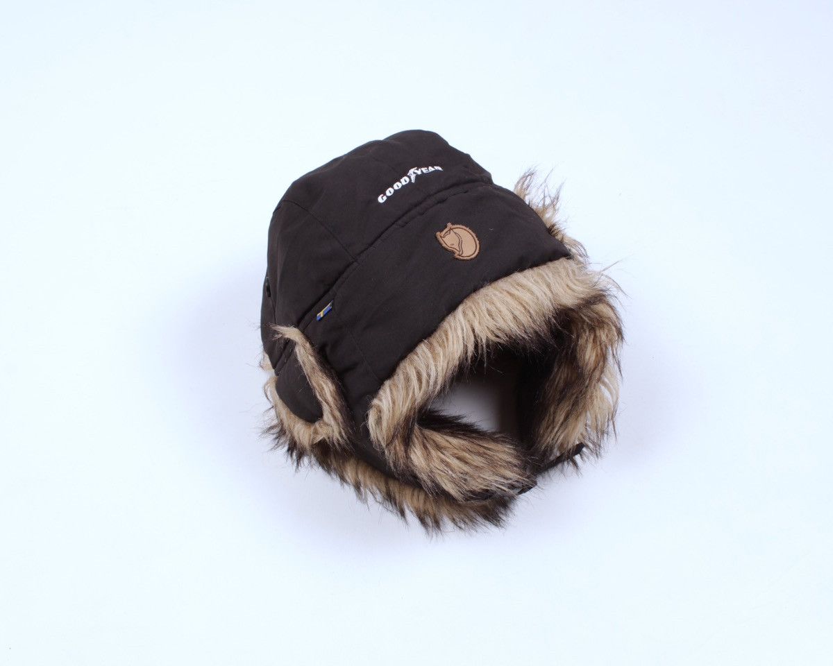 Fjallraven FJALLRAVEN 78210 Nordic Heater Black Trapper Hat Size ONE SIZE - 1 Thumbnail