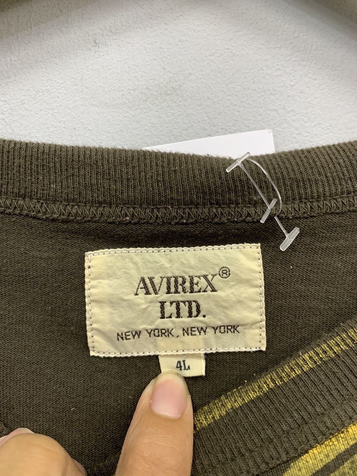 Avirex Avirex Warhawk Longsleeve tee Size US XXL / EU 58 / 5 - 5 Thumbnail