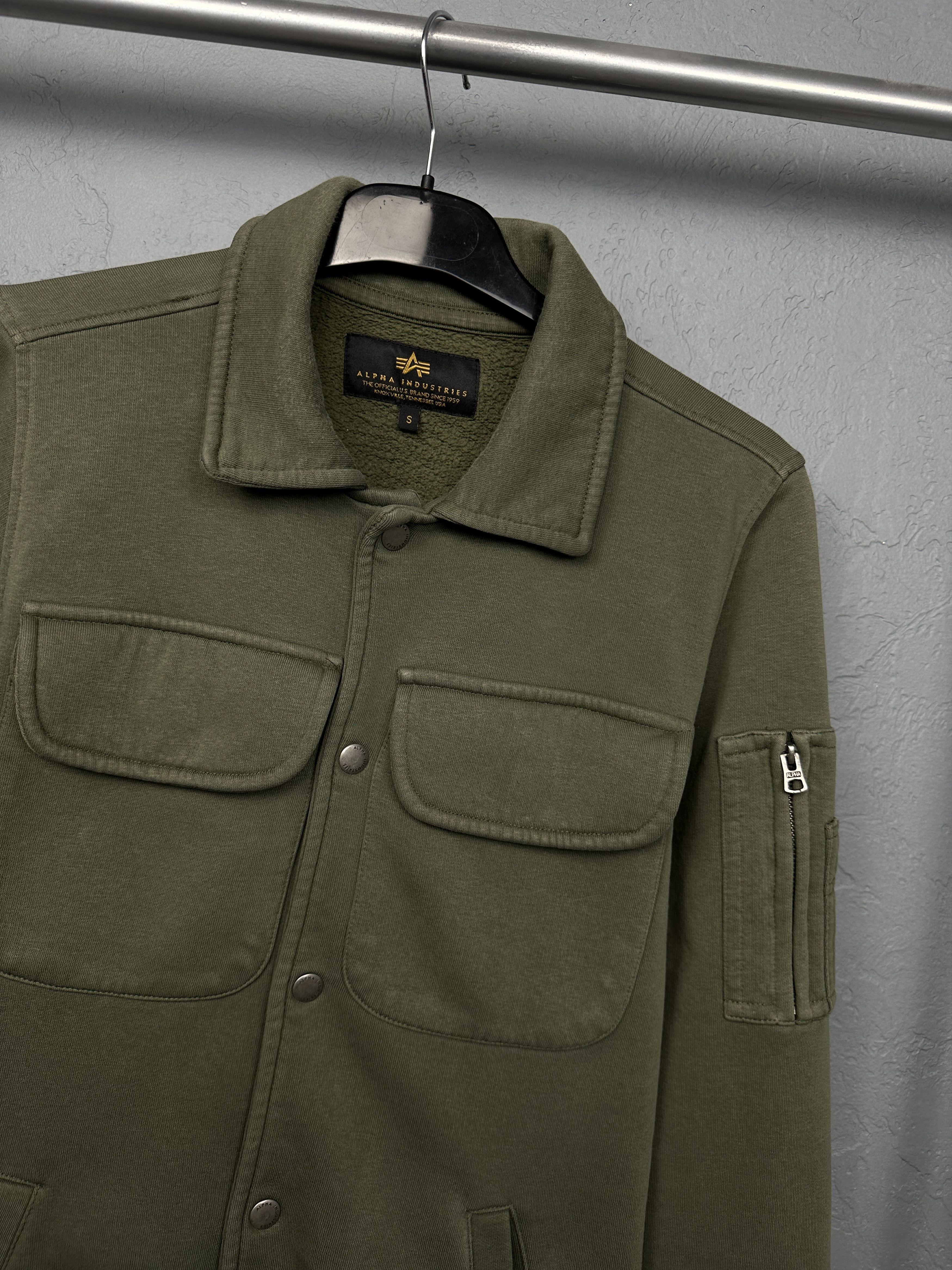 Alpha Industries Alpha Industries Mens Overshirt Jacket Size US S / EU 44-46 / 1 - 2 Thumbnail