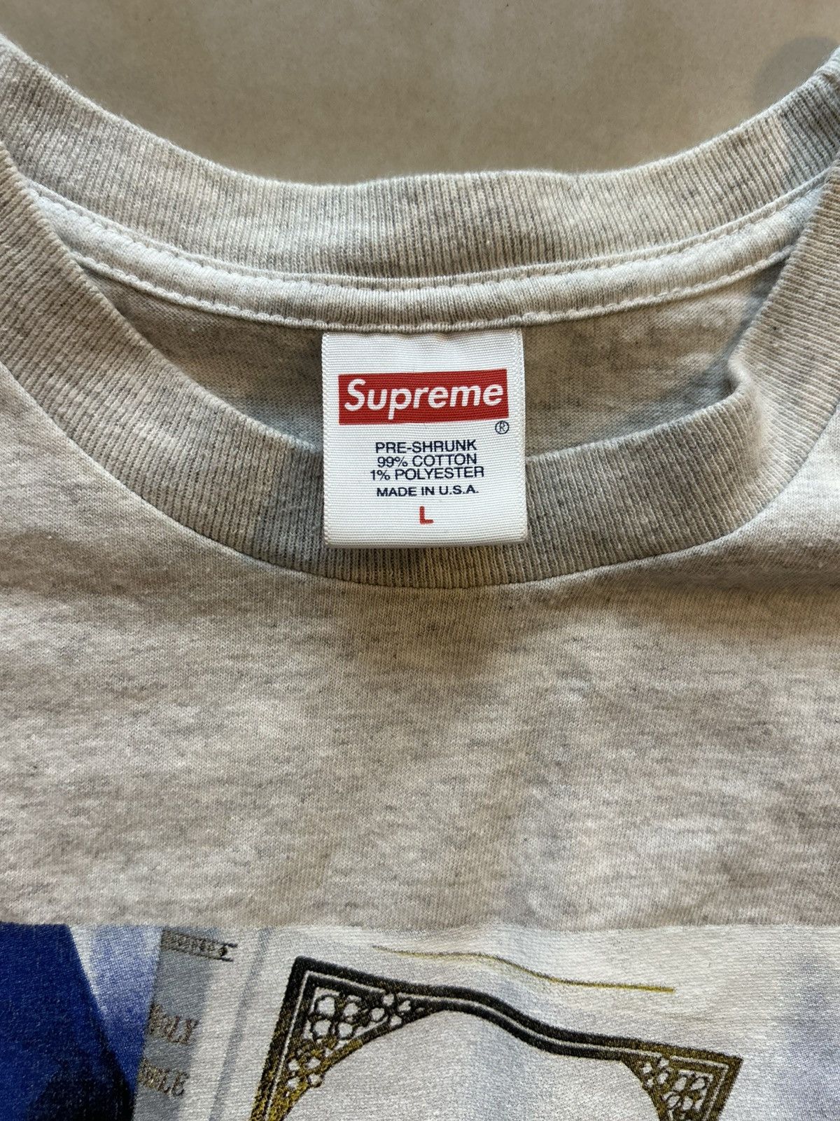 Supreme Supreme bible tee Size US L / EU 52-54 / 3 - 2 Thumbnail