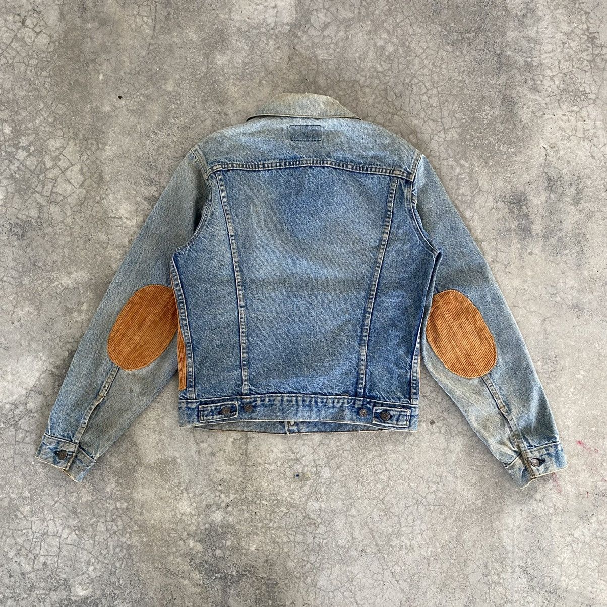 Sonic Lab 80’s Levis X Sonic Lab Reconstructed Panel Trucker Jacket Size US M / EU 48-50 / 2 - 15 Thumbnail