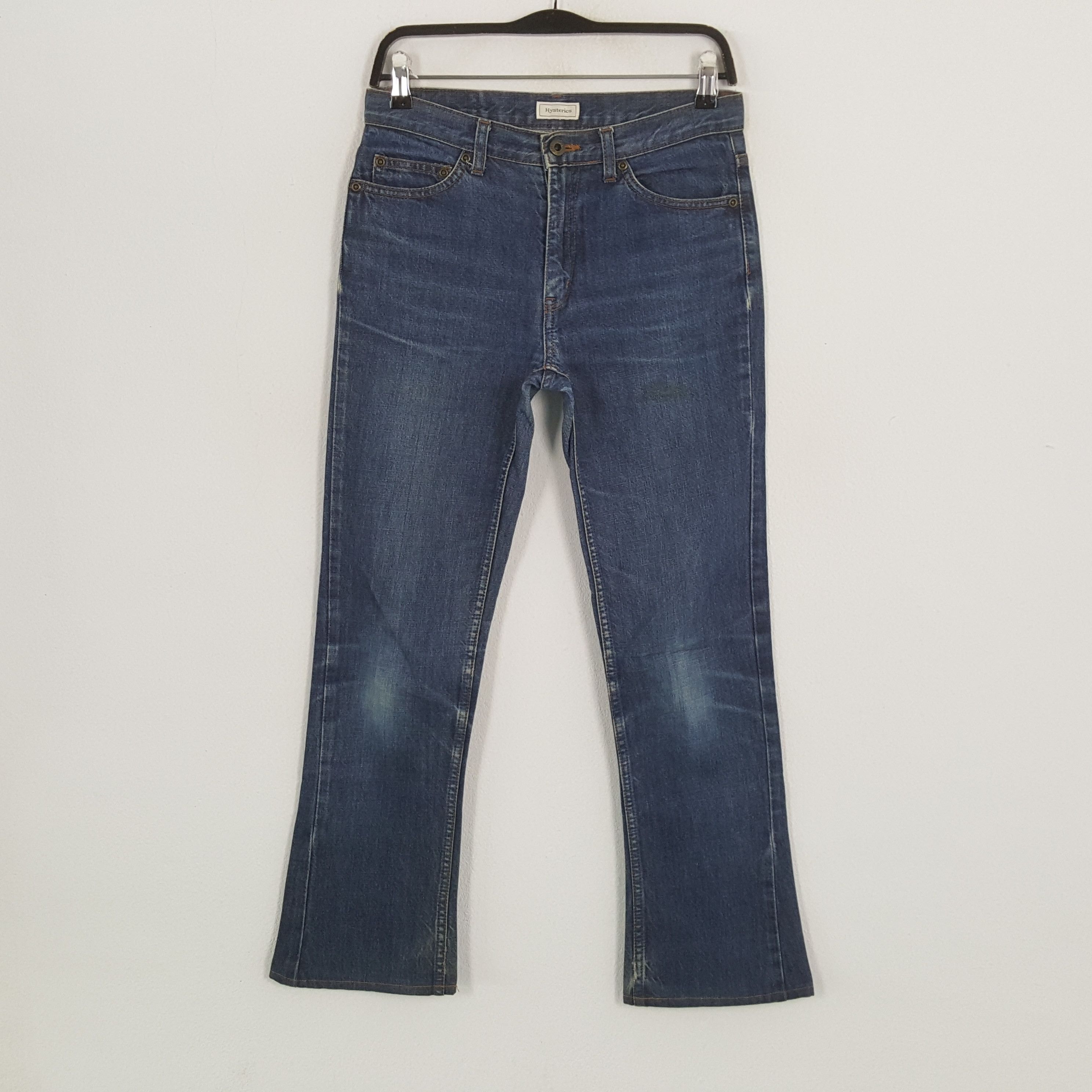 Hysteric Glamour HYSTERIC GLAMOUR Japanese Brand Streetwear Custom Art Jeans Size 29" - 4 Thumbnail