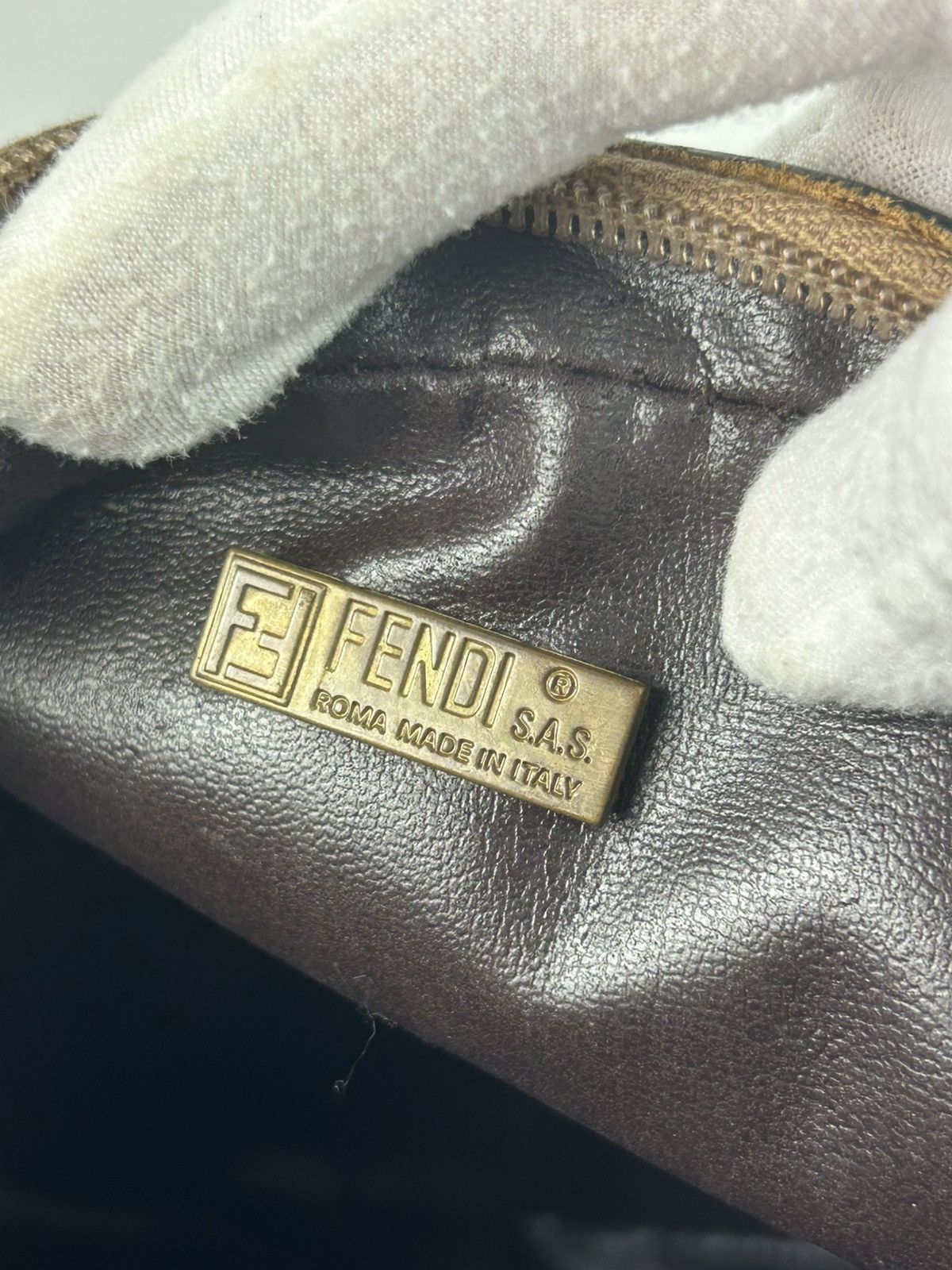 Fendi Fendi Zucca Monogram Crossbody Bag Size ONE SIZE - 6 Thumbnail
