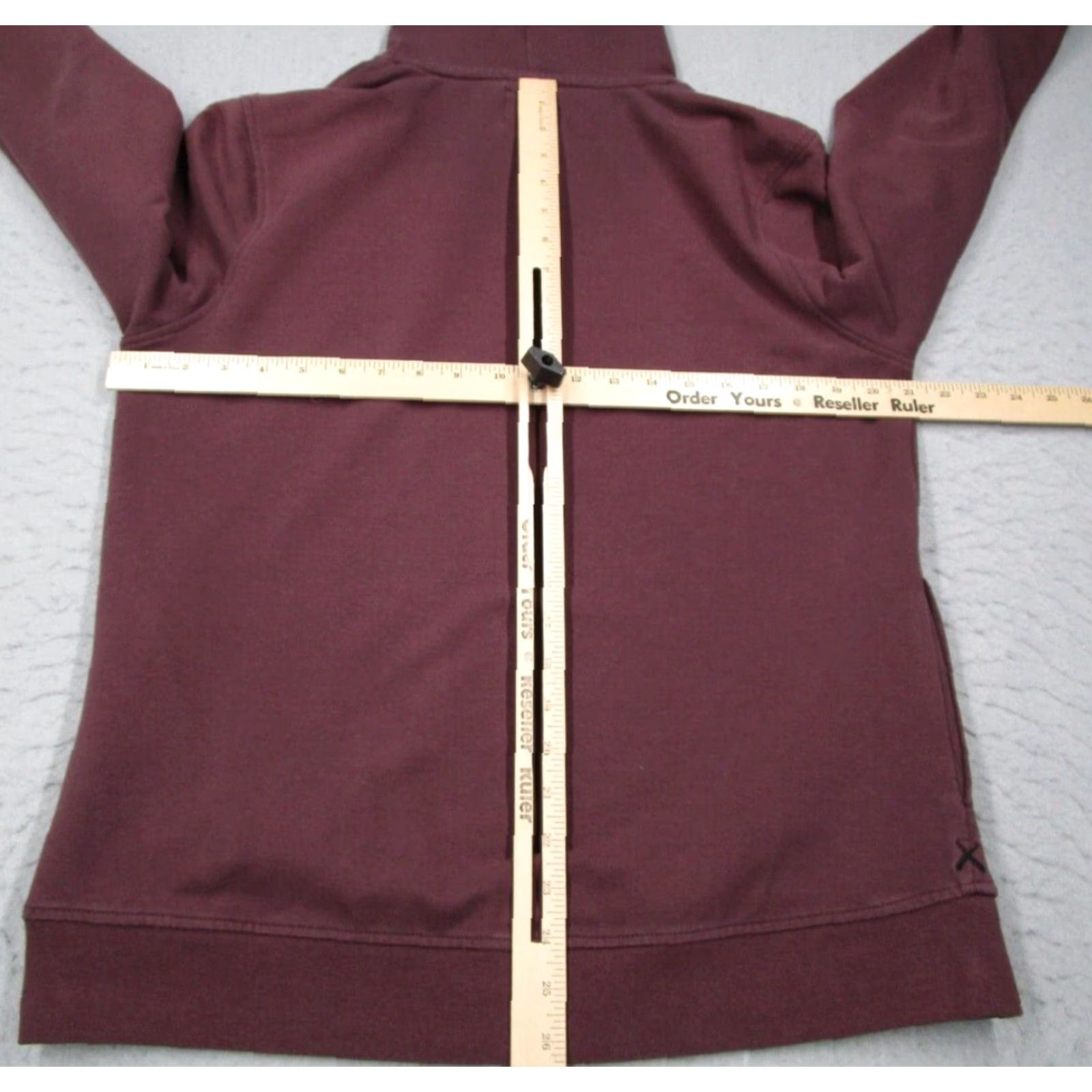 Cuts Cuts Mens Red Hoodie Pullover Knit Sweatshirt Zipless Drawstring Pockets All Seasons Gym Training Cross Training Nylon Fleece Logo Size US M / EU 48-50 / 2 - 6 Thumbnail