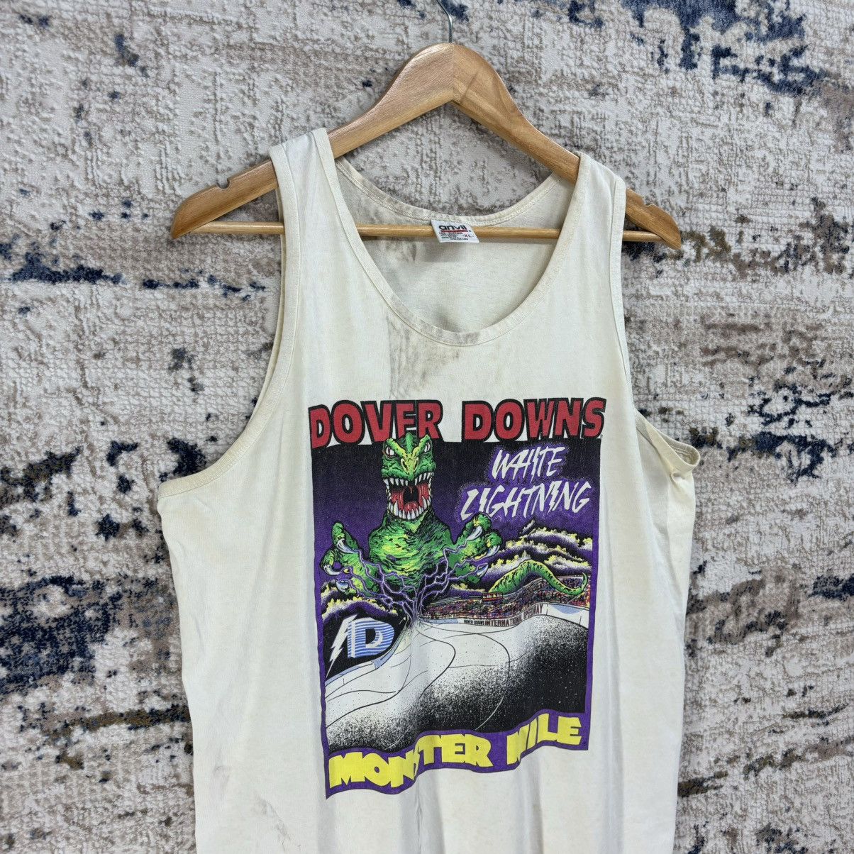 Vintage Vintage 90s Dover Downs “ Monster Mille” Sleeveless shirt Size US XL / EU 56 / 4 - 12 Thumbnail