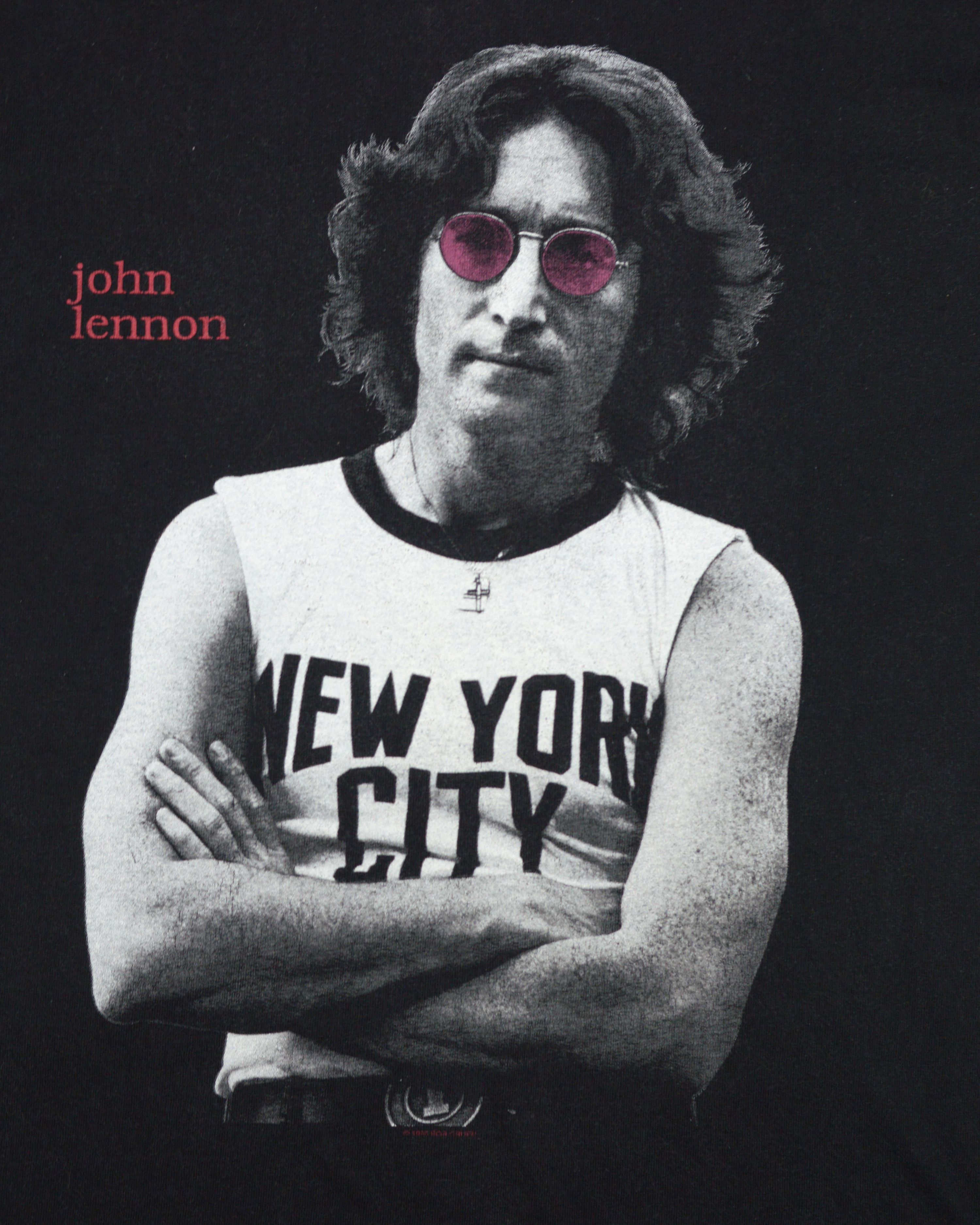 Vintage Vintage John Lennon 1995 t shirt Size US M / EU 48-50 / 2 - 3 Thumbnail