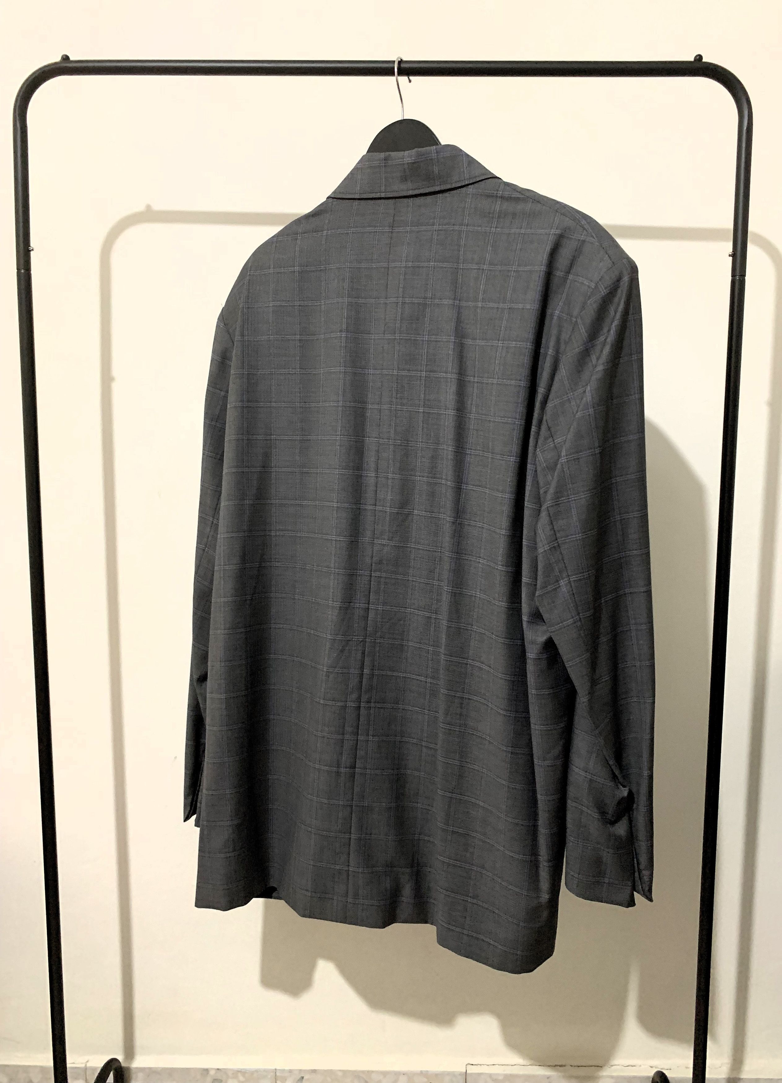 Balenciaga Check Tailored Jacket Size US M / EU 48-50 / 2 - 3 Thumbnail