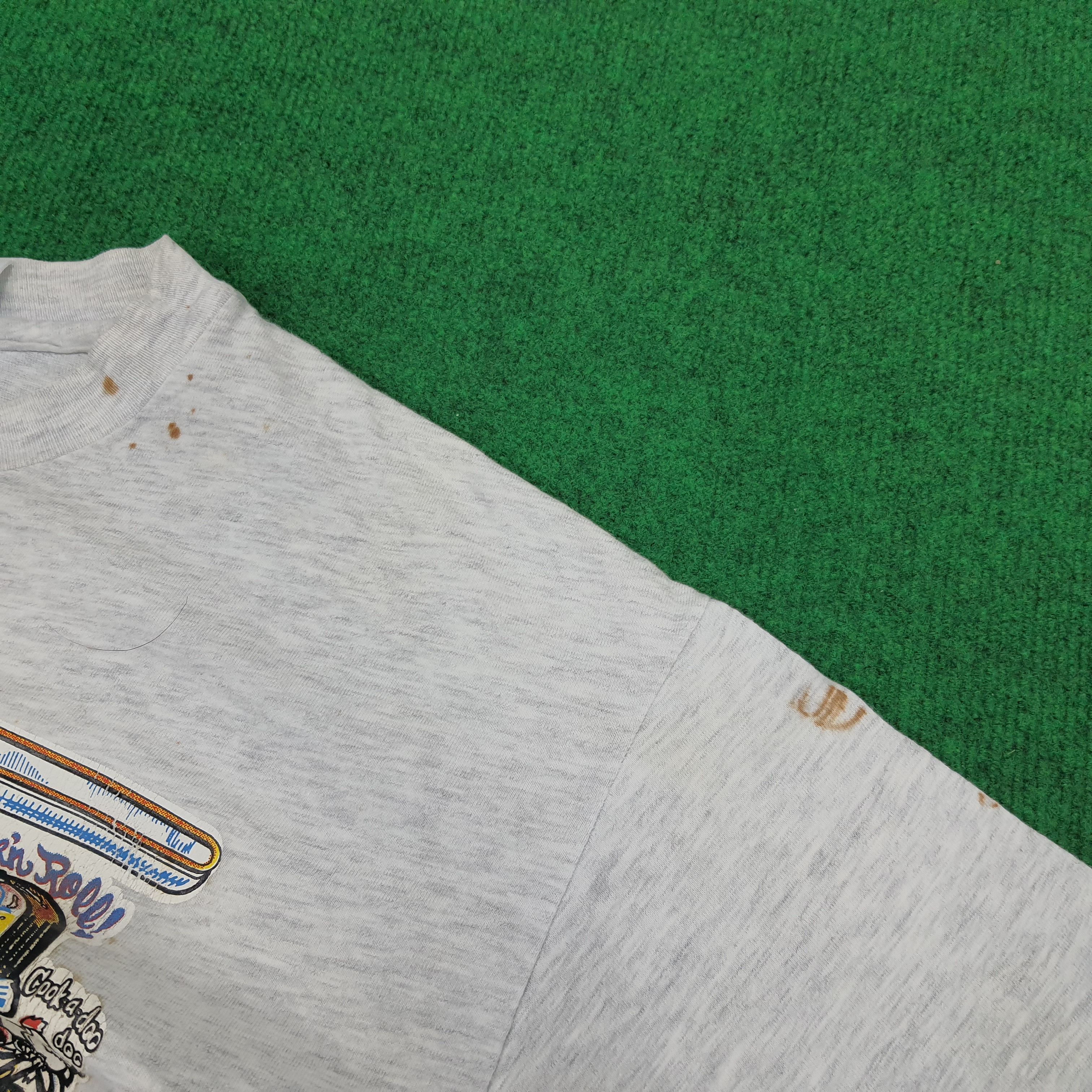 Vintage Vintage Mooneyes 90s Moon Cafe T-shirt Size US M / EU 48-50 / 2 - 10 Thumbnail
